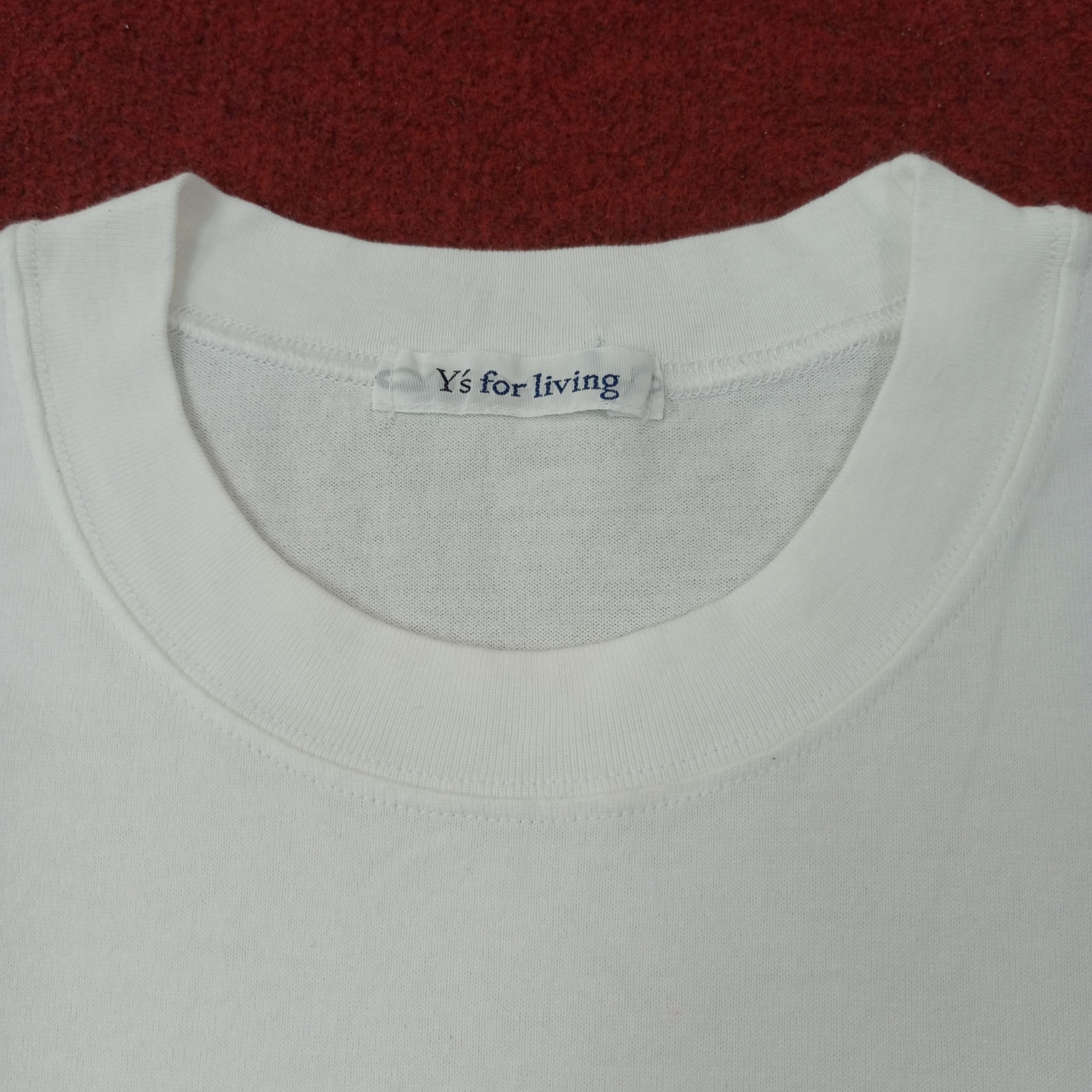 Yohji Yamamoto Ys For Living by Yohji Yamamoto Designer Tshirt c223n27 Size US M / EU 48-50 / 2 - 3 Thumbnail