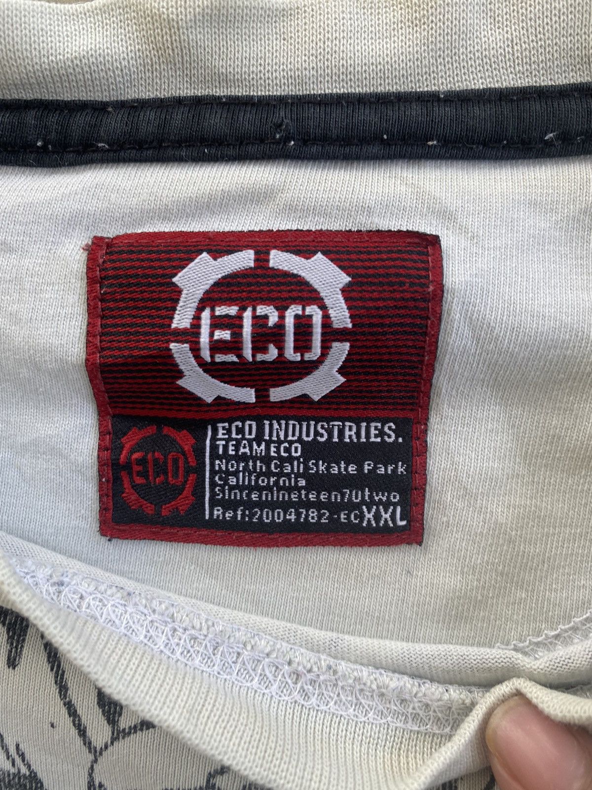 Ecko Unltd. × Vintage VINTAGE ECO INDUSTRIES ALL OVP SLATE TEE Size US XXL / EU 58 / 5 - 3 Thumbnail