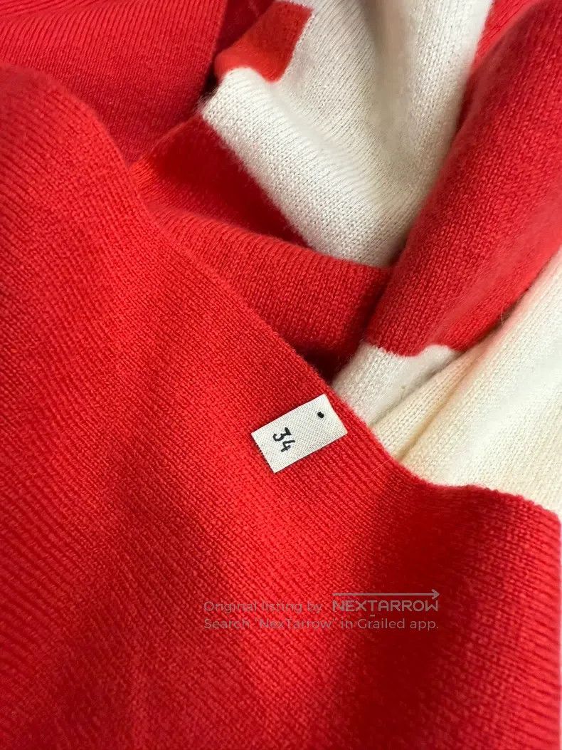 Hermes Hermes Multicolored cashmere knit dress Size XXS / US 00 / IT 34 - 7 Thumbnail