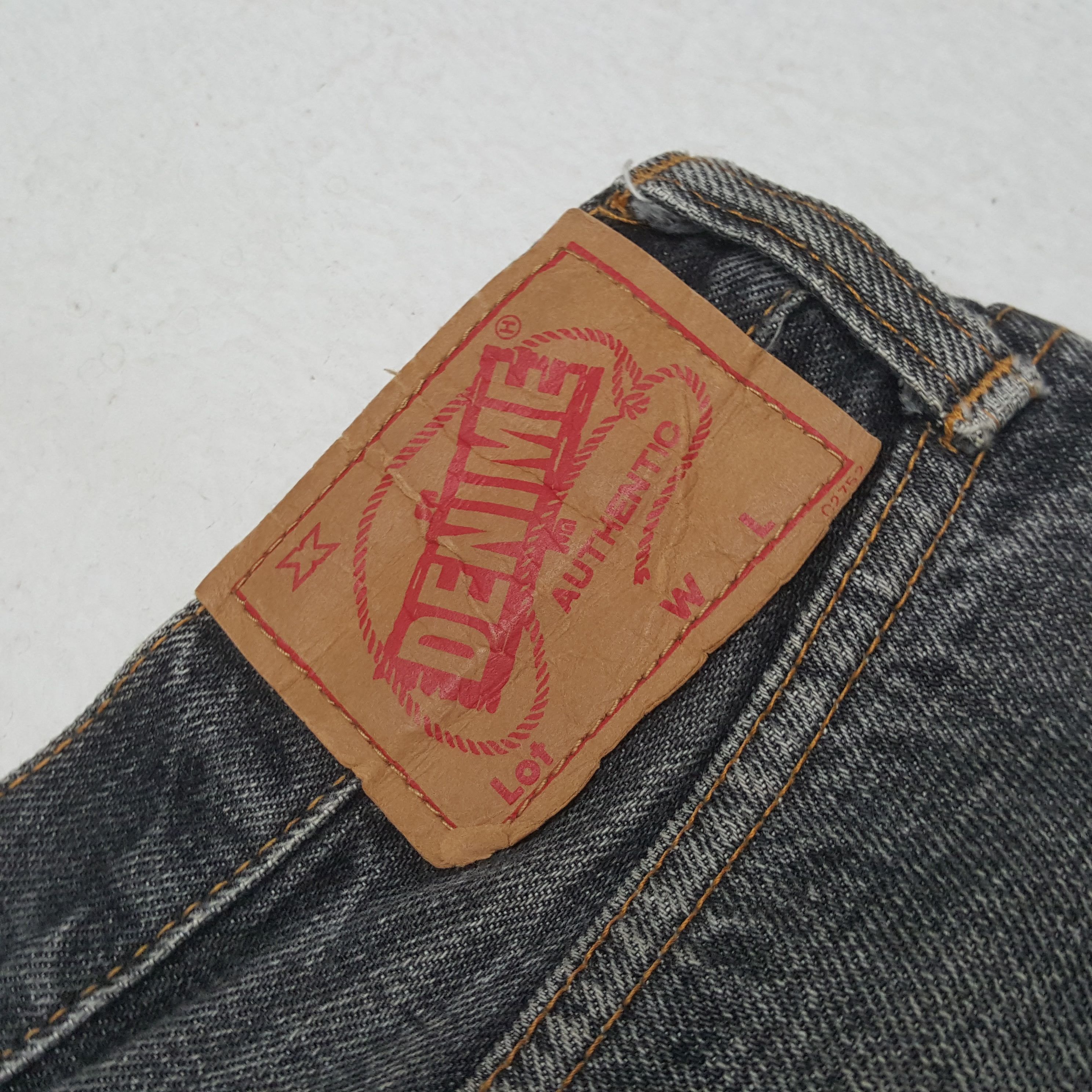 Denime Vintage Denime Japanese Brand Distressed Denim Jeans RR21 Size US 32 / EU 48 - 14 Thumbnail