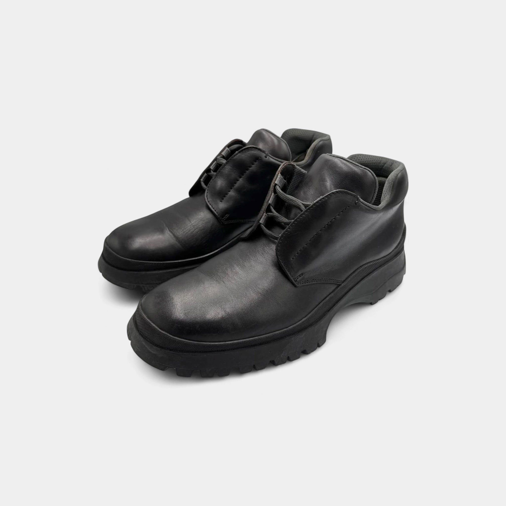 Prada × Streetwear × Vintage FW19 Chunky Derby Prada Shoes 2EE306 