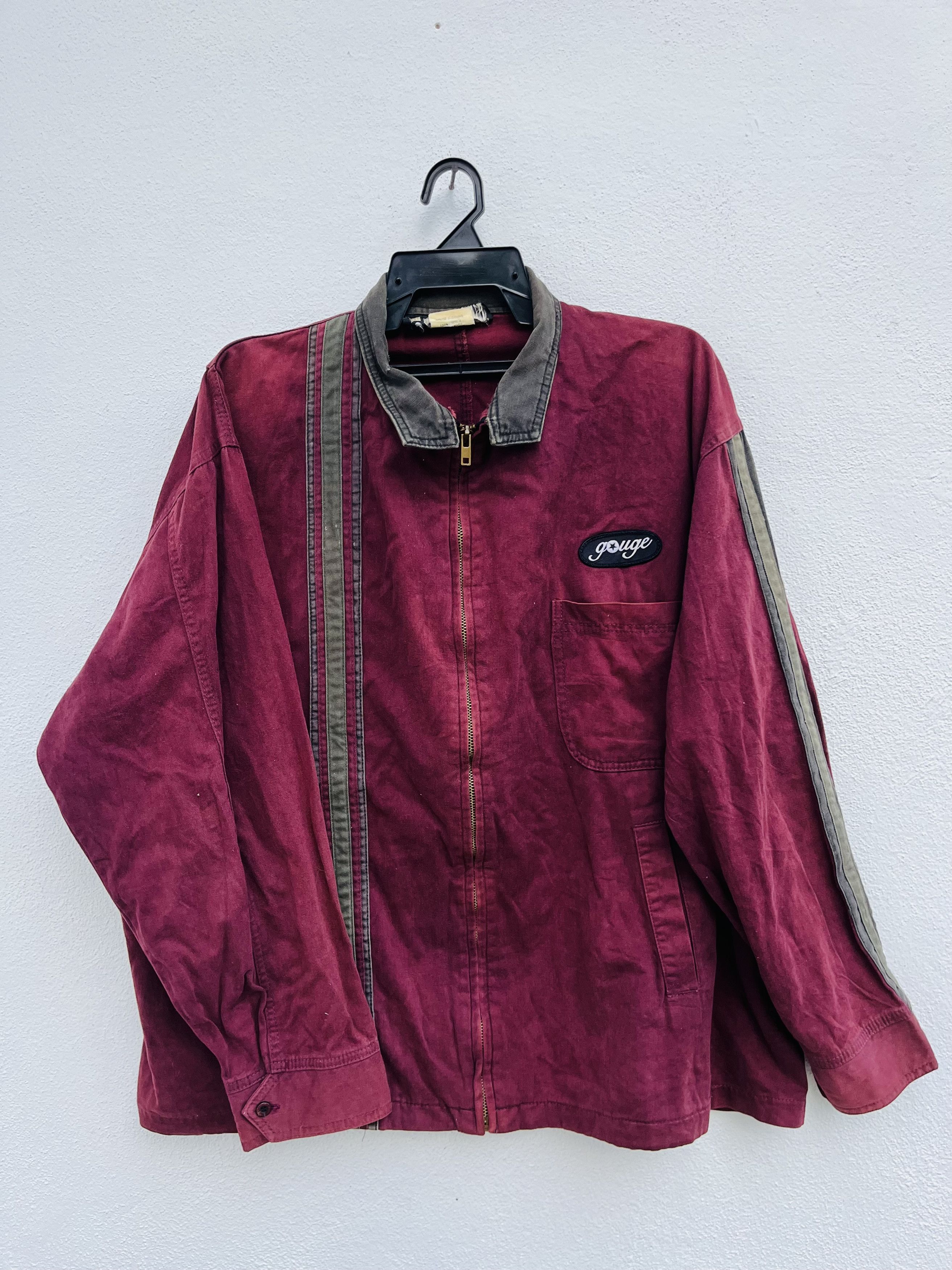 Japanese Brand × Vintage Vintage 00s Gouge Skateboard Streetwear Fashion Style Size US L / EU 52-54 / 3 - 1 Thumbnail