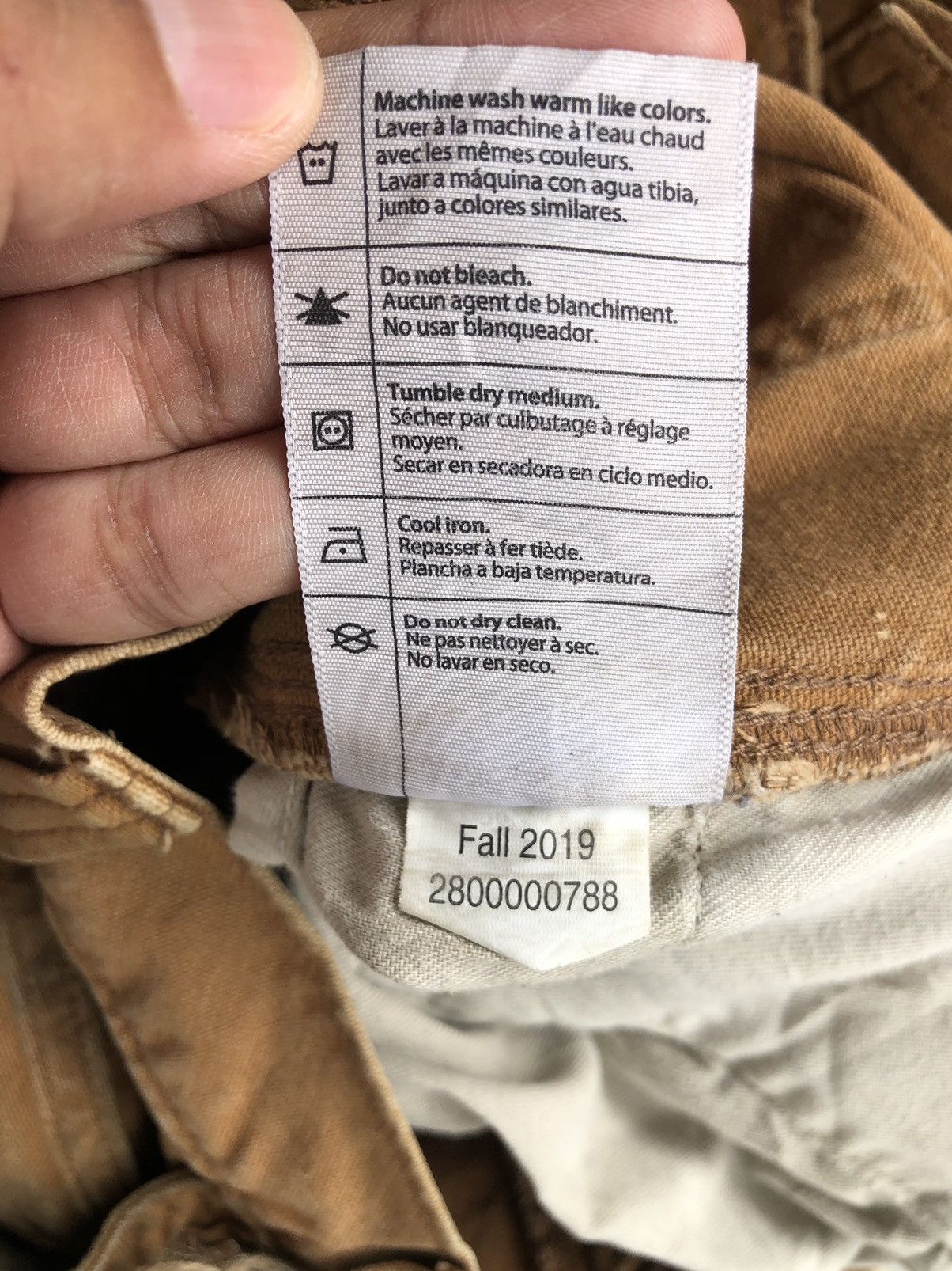 Carhartt Carharrt Distressed Jeans Carpenter Size US 32 / EU 48 - 18 Thumbnail