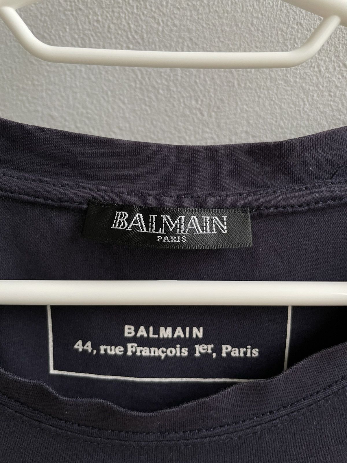 Balmain Big logo T Shirt Tee