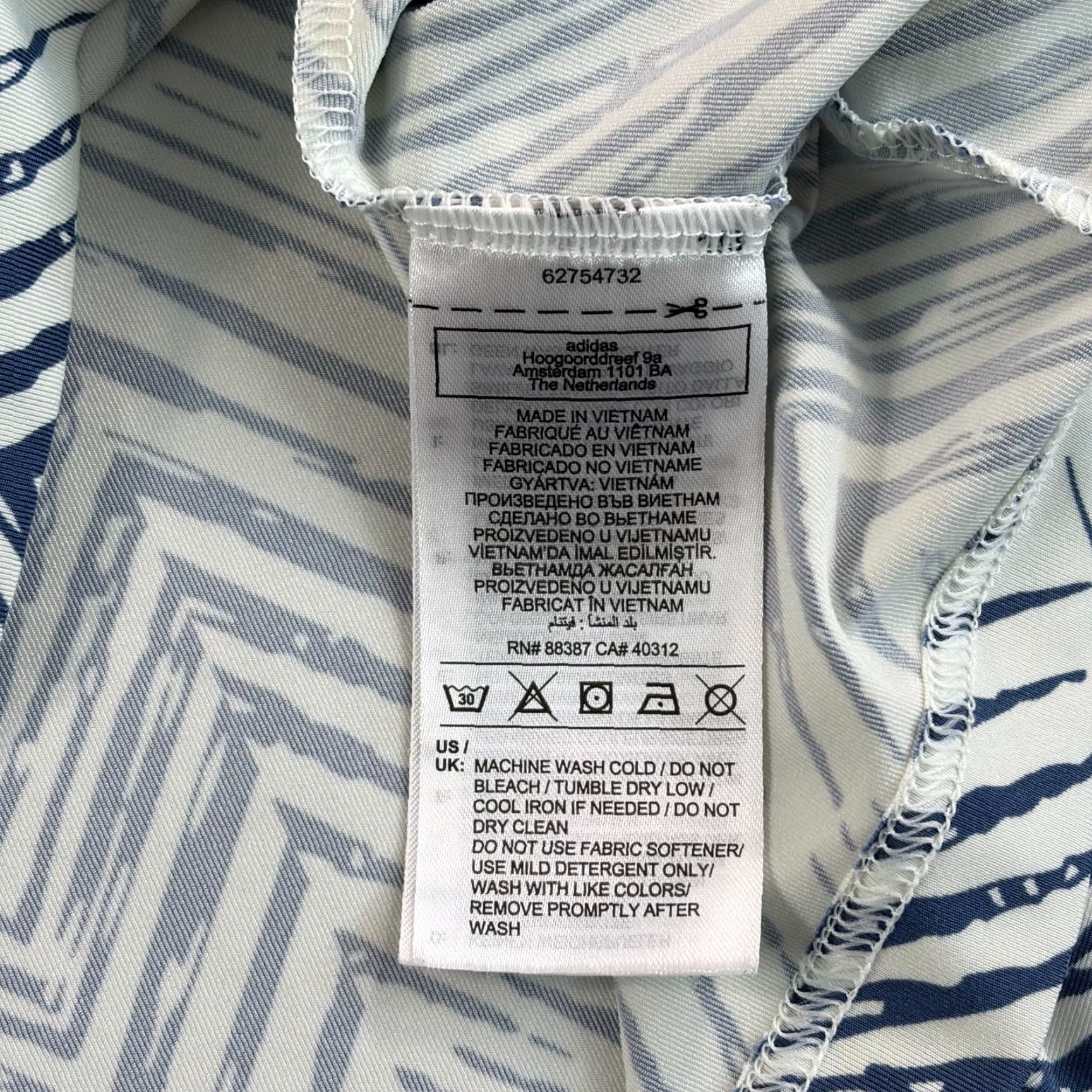 Adidas Adidas x Blue Hill Golf Club Ultimate 365 All Over Print Polo Shirt XL Short Sleeve Blue Polo Shirt Mens Regular Size US XL / EU 56 / 4 - 7 Thumbnail
