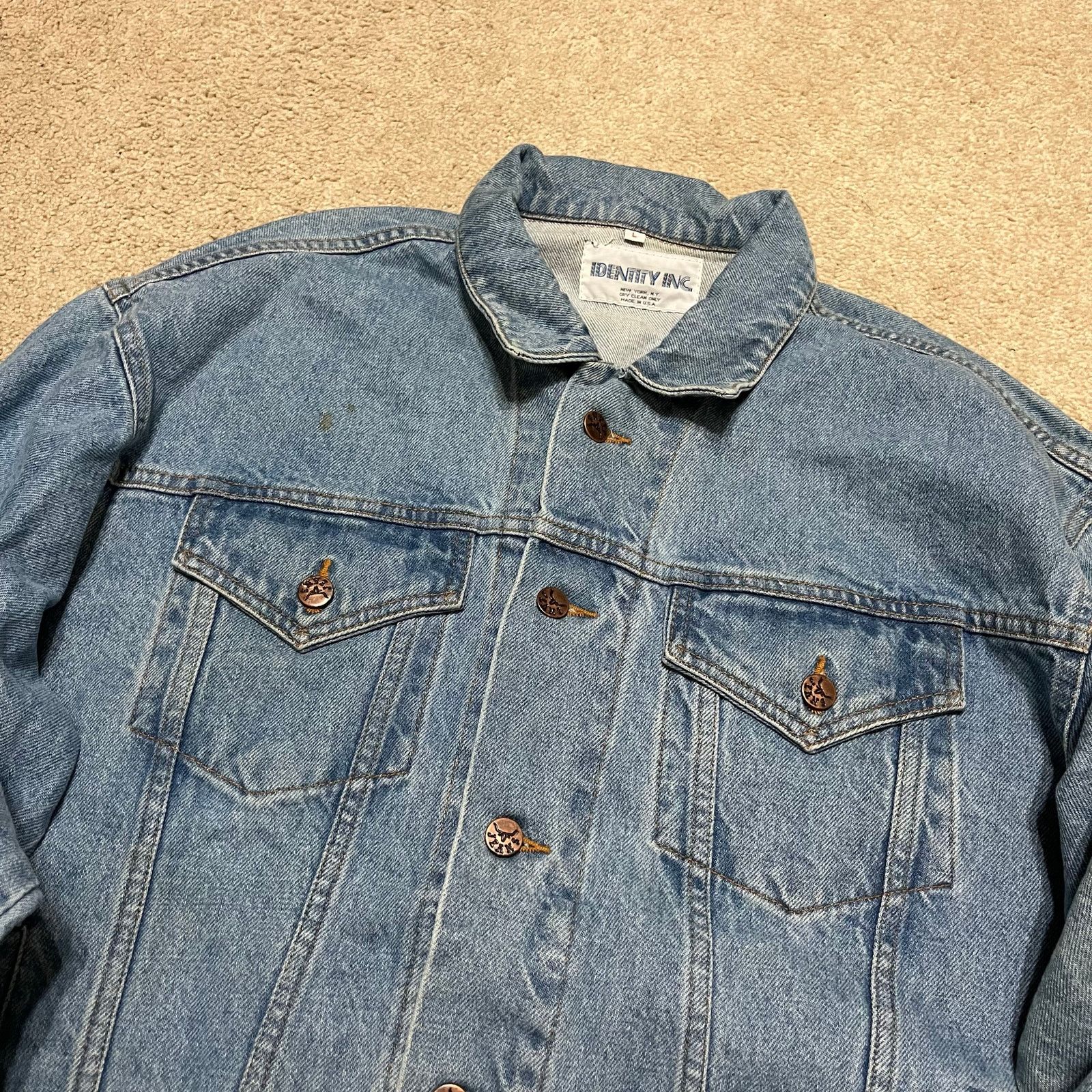 Other 90s Identity Inc USA Made Rosie O’Donnell Show Denim Jacket Size US L / EU 52-54 / 3 - 4 Thumbnail
