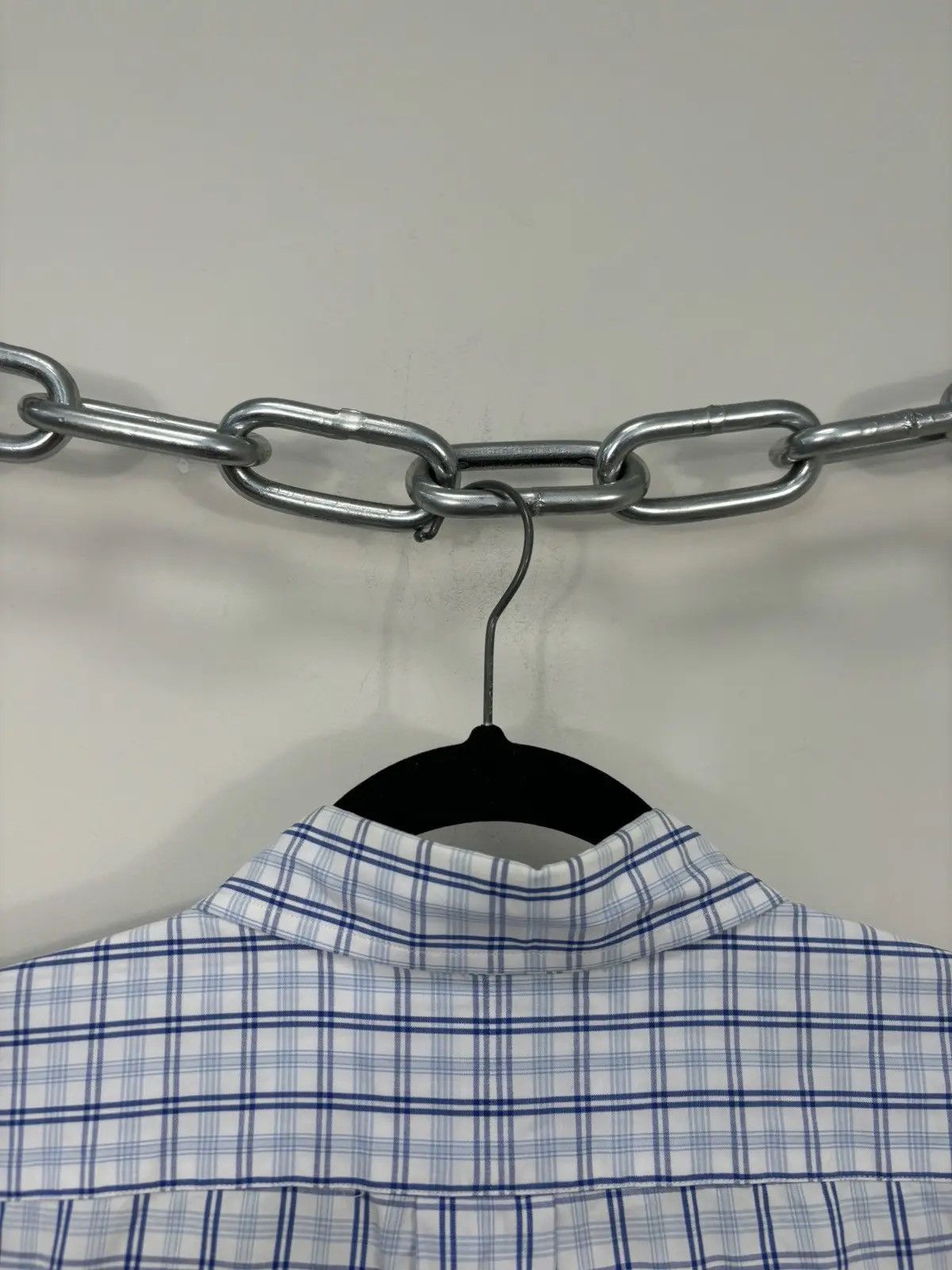 Polo Ralph Lauren × Ralph Lauren × Vintage Vintage Polo Ralph Lauren Y2K Checkered Short Sleeve Shirt Size US XL / EU 56 / 4 - 15 Thumbnail