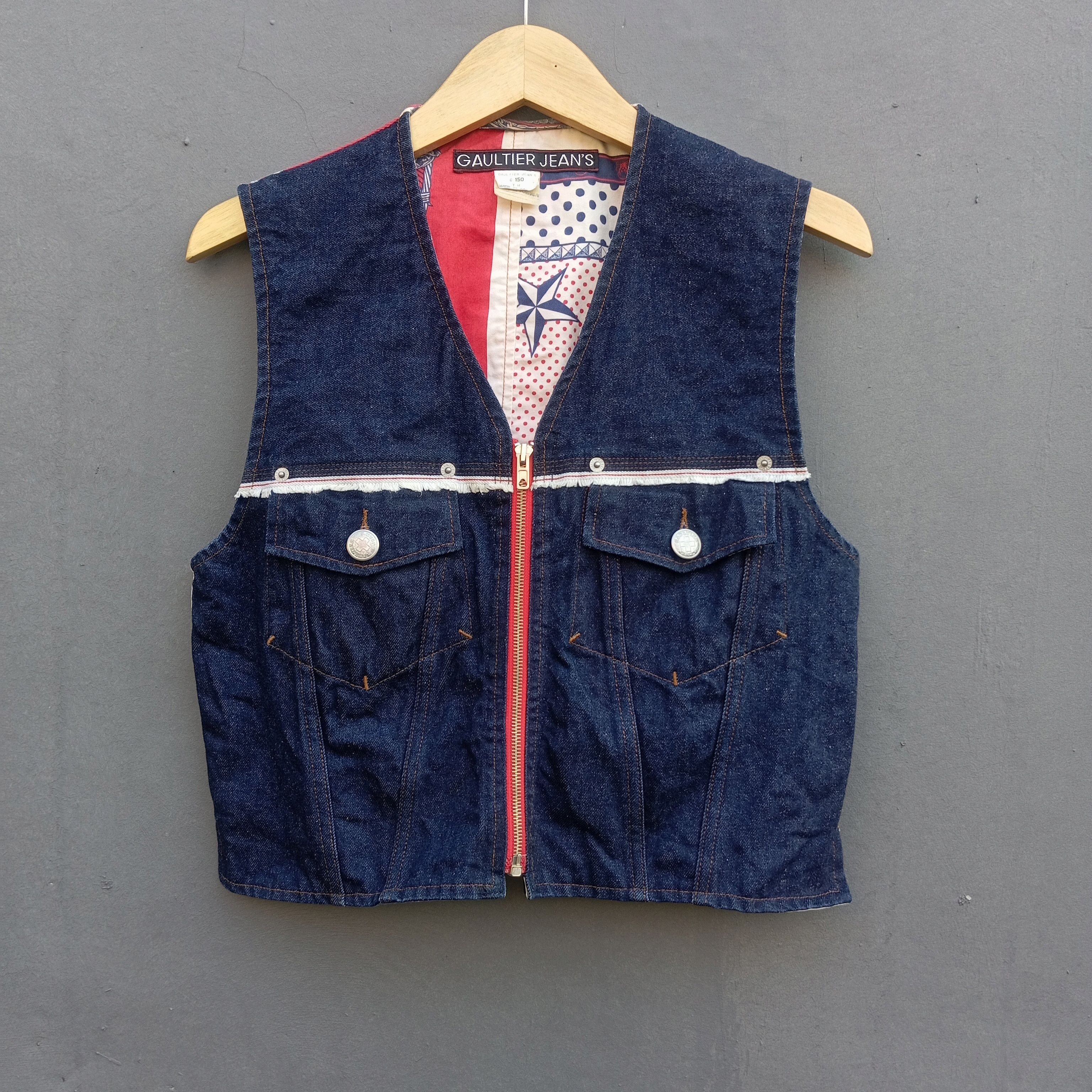 Gaultier Homme Objet Vintage XII Jean Paul gaultier jean's unisex shorts vest Size US S / EU 44-46 / 1 - 3 Thumbnail