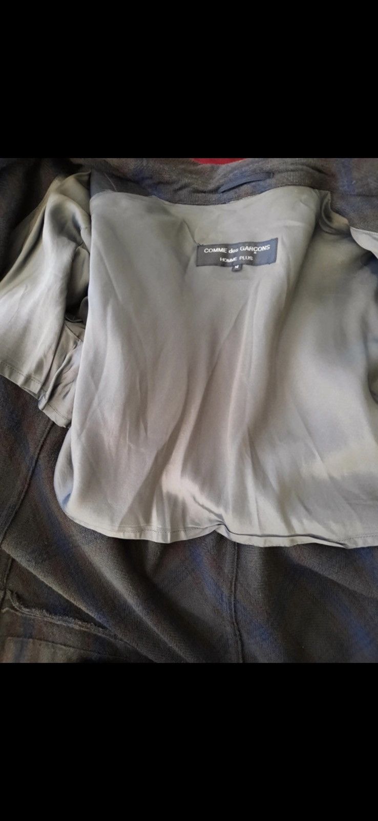 Comme des Garcons Homme Plus Comme des Garçons Homme Plus Blouson Left Hand Twill AD1996 Size US M / EU 48-50 / 2 - 7 Thumbnail