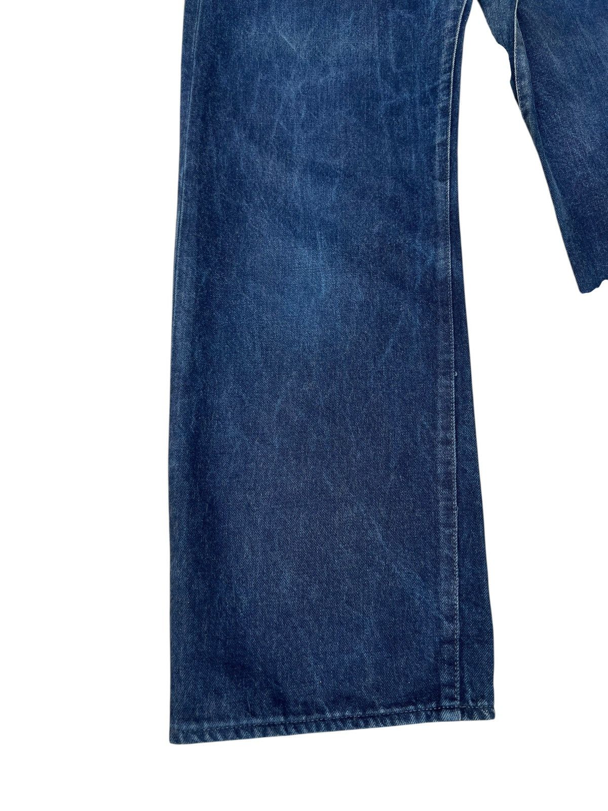 45rpm 45rpm Fade Indigo Hidden Rivets Denim Loose Jeans Size US 29 - 9 Thumbnail