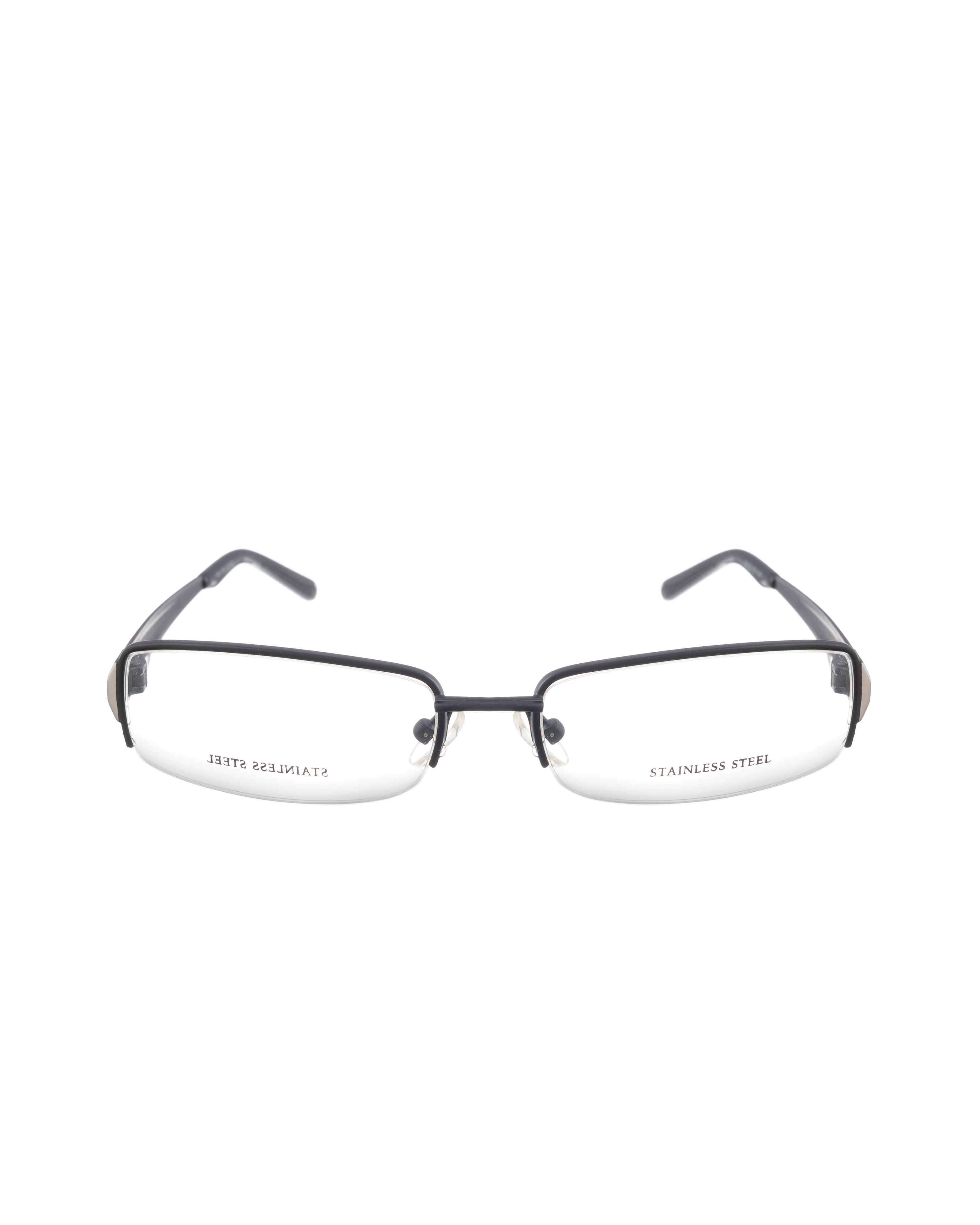 Diesel Diesel 00s Half Rim Black Brown & Silver Matte Glasses Size ONE SIZE - 3 Thumbnail