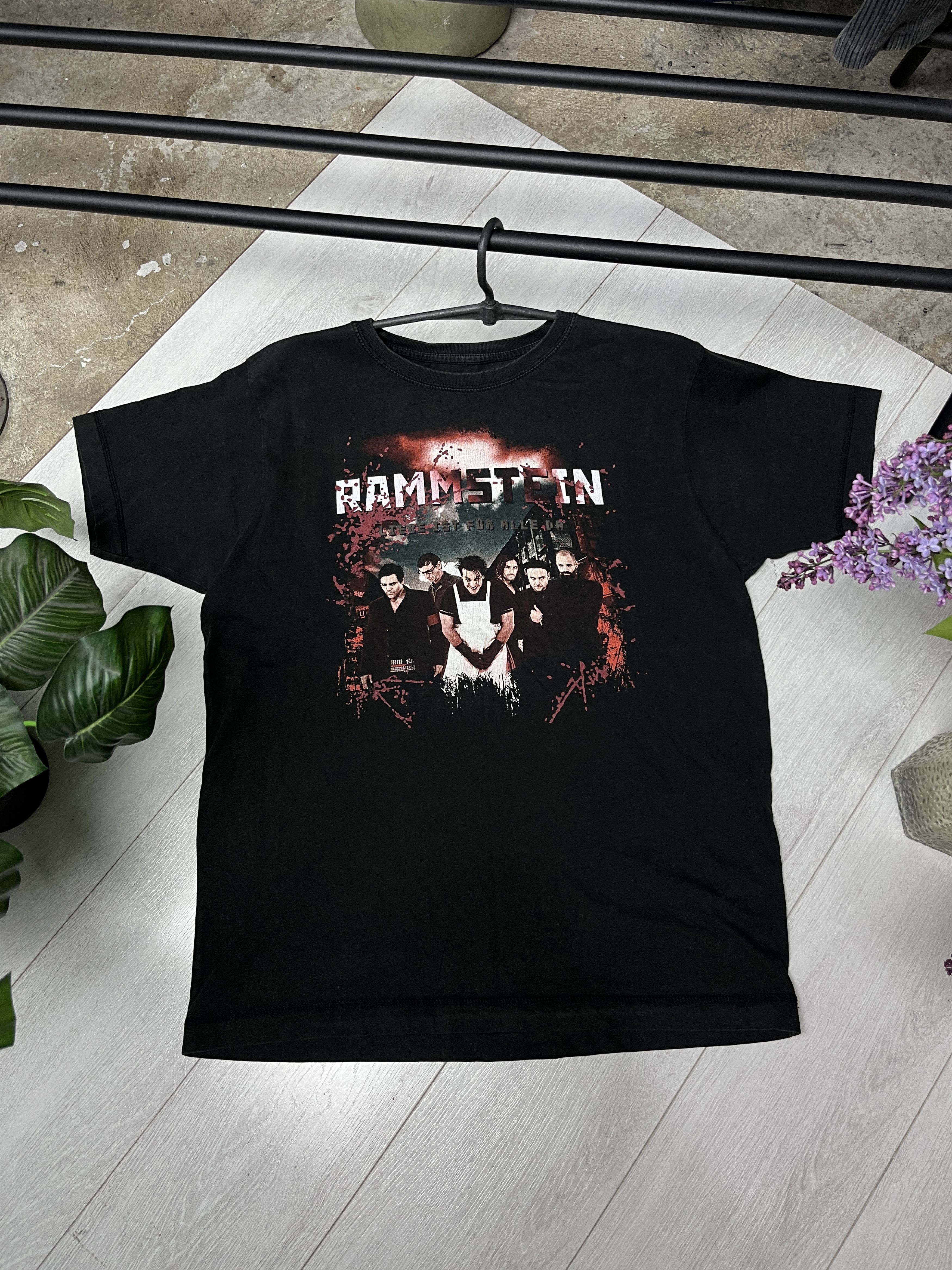Vintage 2009 RAMMSTEIN "LIEBE IST FÜR ALLE DA" TOUR TEE - № 967 Size US L / EU 52-54 / 3 - 1 Thumbnail