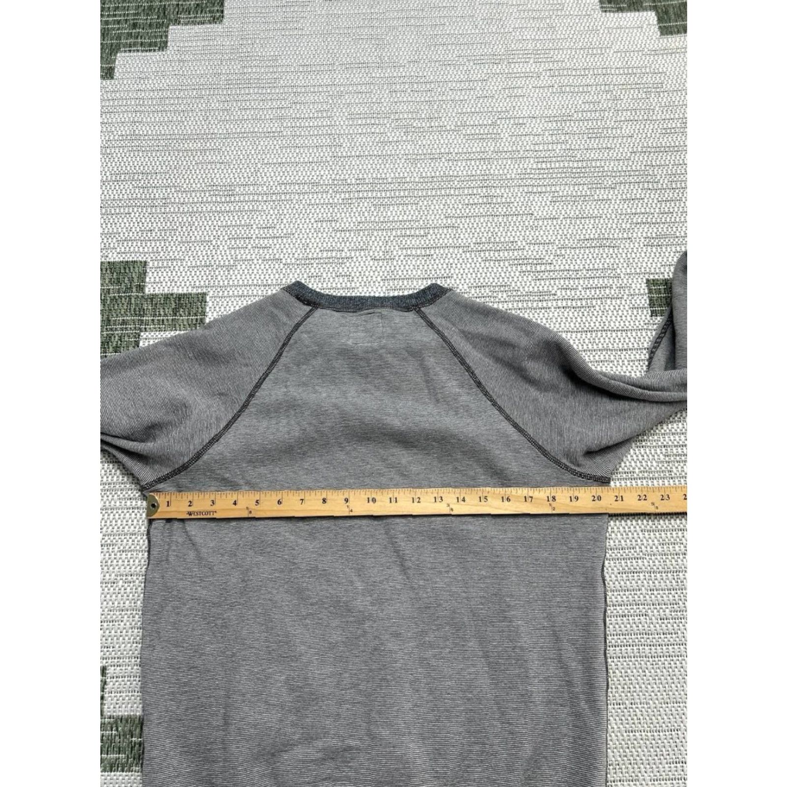 Billy Reid Billy Reid Sweater Mens Large Gray Cotton Knit Pullover Size US L / EU 52-54 / 3 - 5 Thumbnail