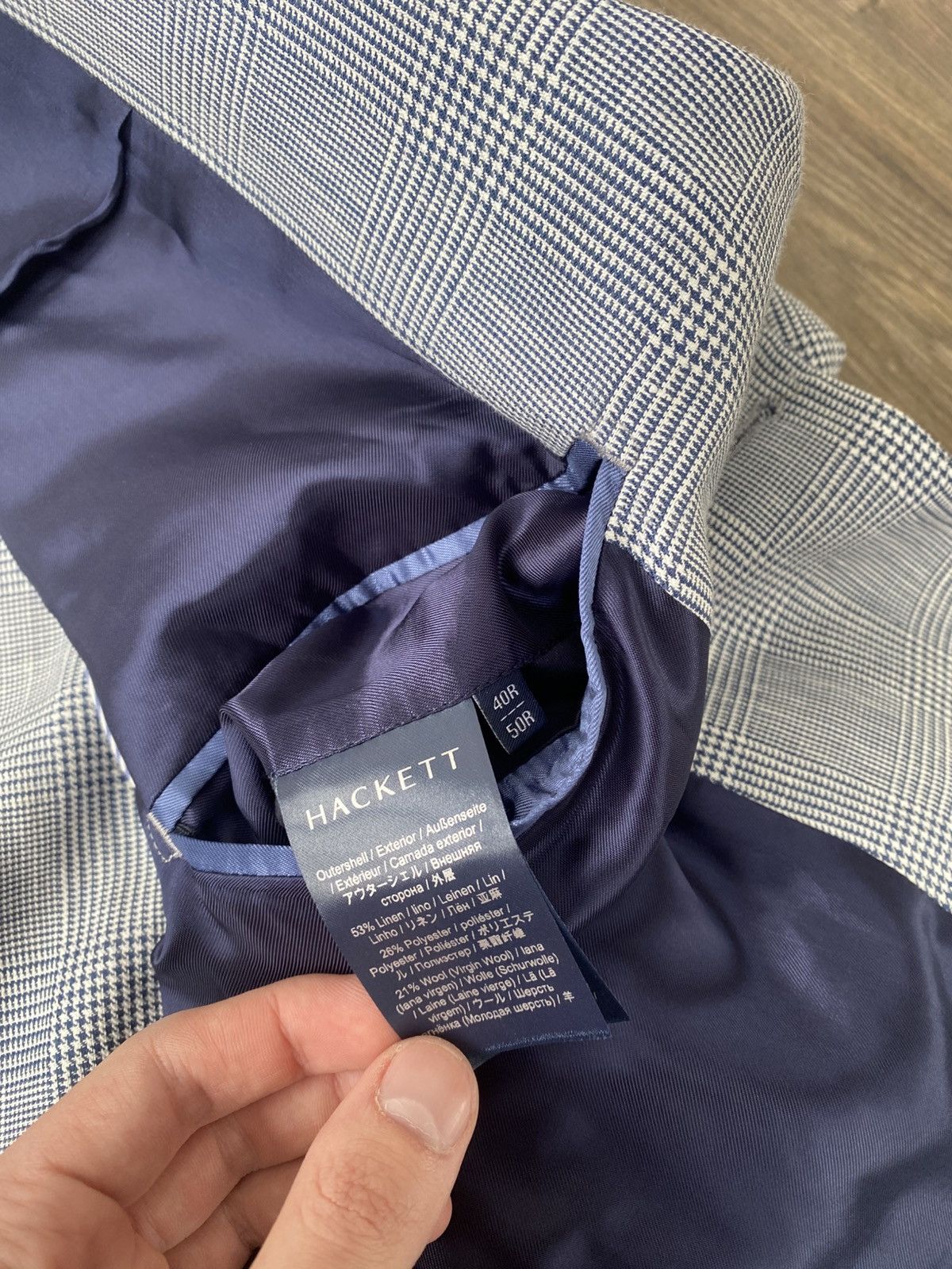 Hackett Vintage Hackett London Blazer Size 40R - 9 Thumbnail