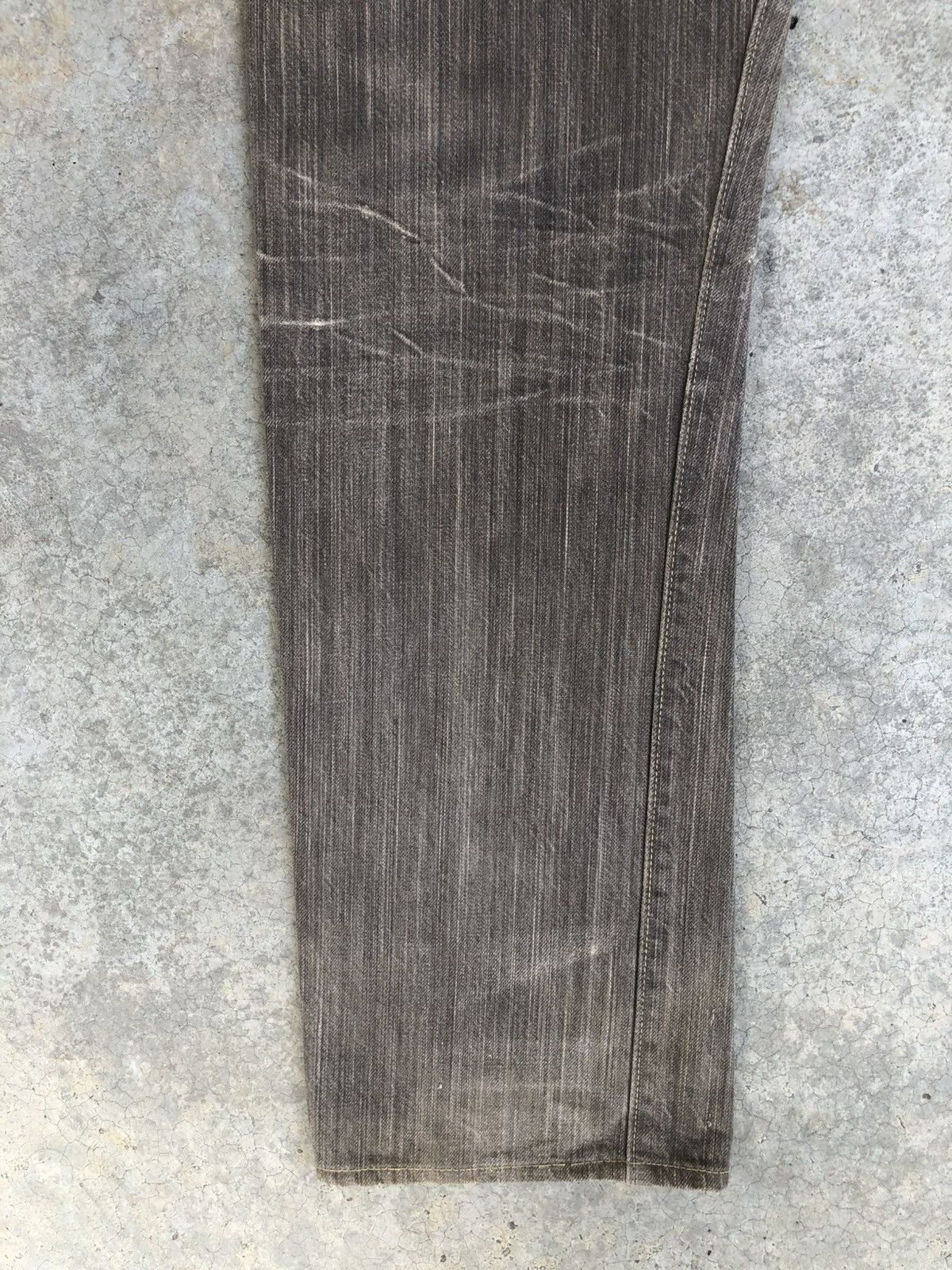 Sugar Cane Vintage Sugarcane Selvedge Denim Distressed Denim Size US 33 - 12 Thumbnail