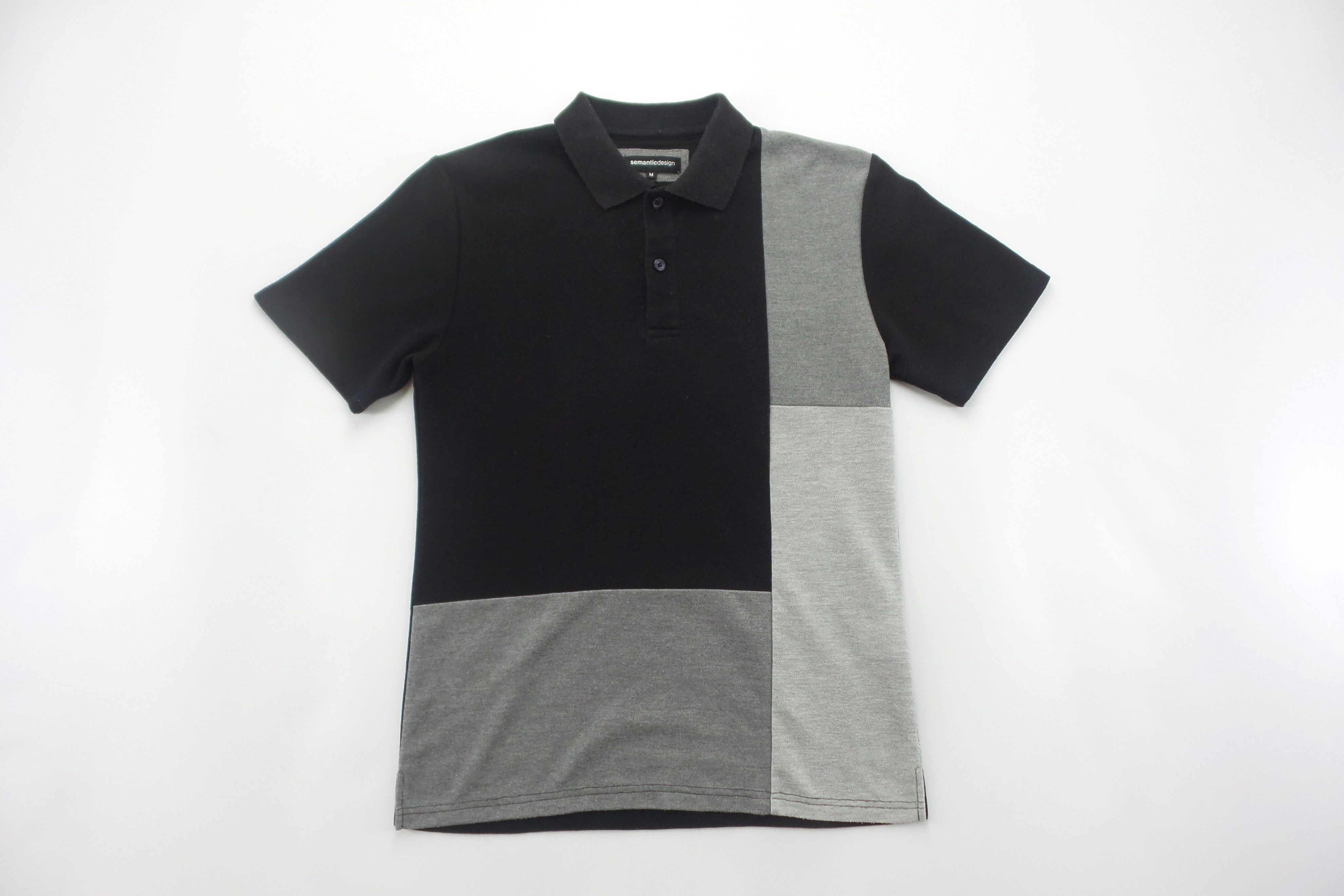 Japanese Brand Semantic Design Abstract Design Polo's Size US M / EU 48-50 / 2 - 1 Thumbnail