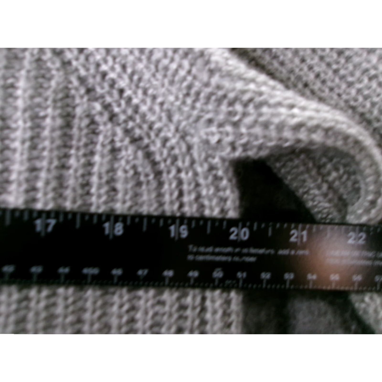 Gap VINTAGE Gap Sweater Women Large Gray Knit Cowl Neck Cozy Pullover 90s Classic Preppy Size L / US 10 / IT 46 - 3 Thumbnail