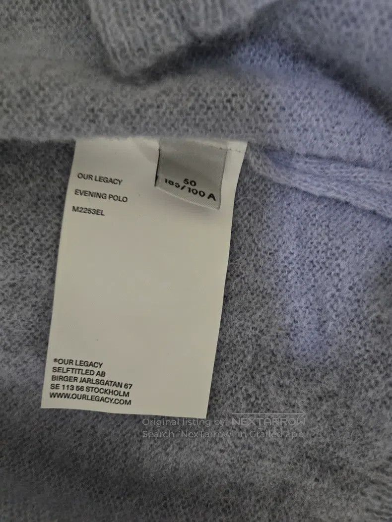 Our Legacy Our Legacy Simple and comfortable long-sleeved knit sweate Size US M / EU 48-50 / 2 - 3 Thumbnail