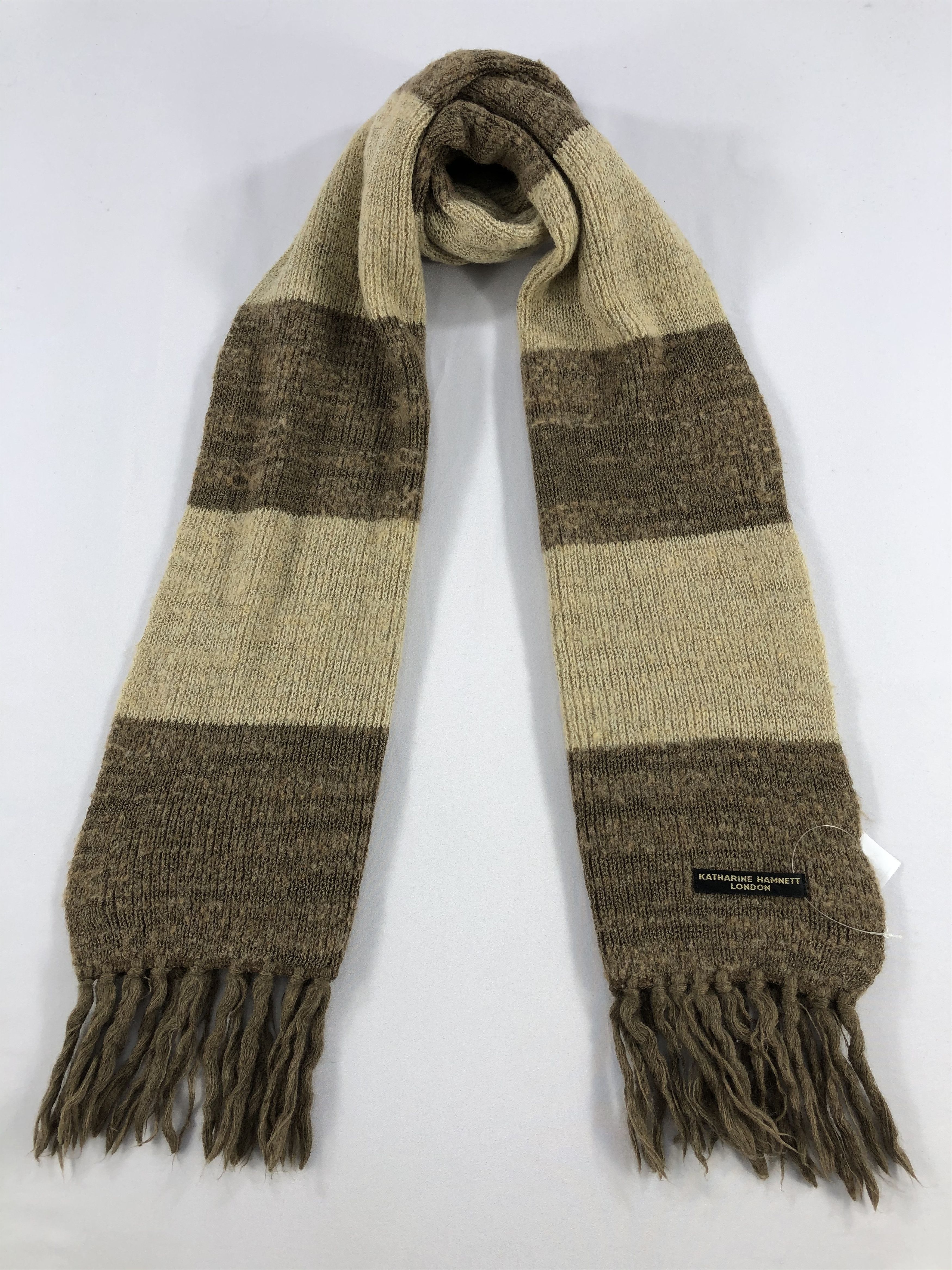 Katharine Hamnett London Vintage Katharine Hamnett Scarf/Muffler/Neckwear MF1824 Size ONE SIZE - 1 Thumbnail