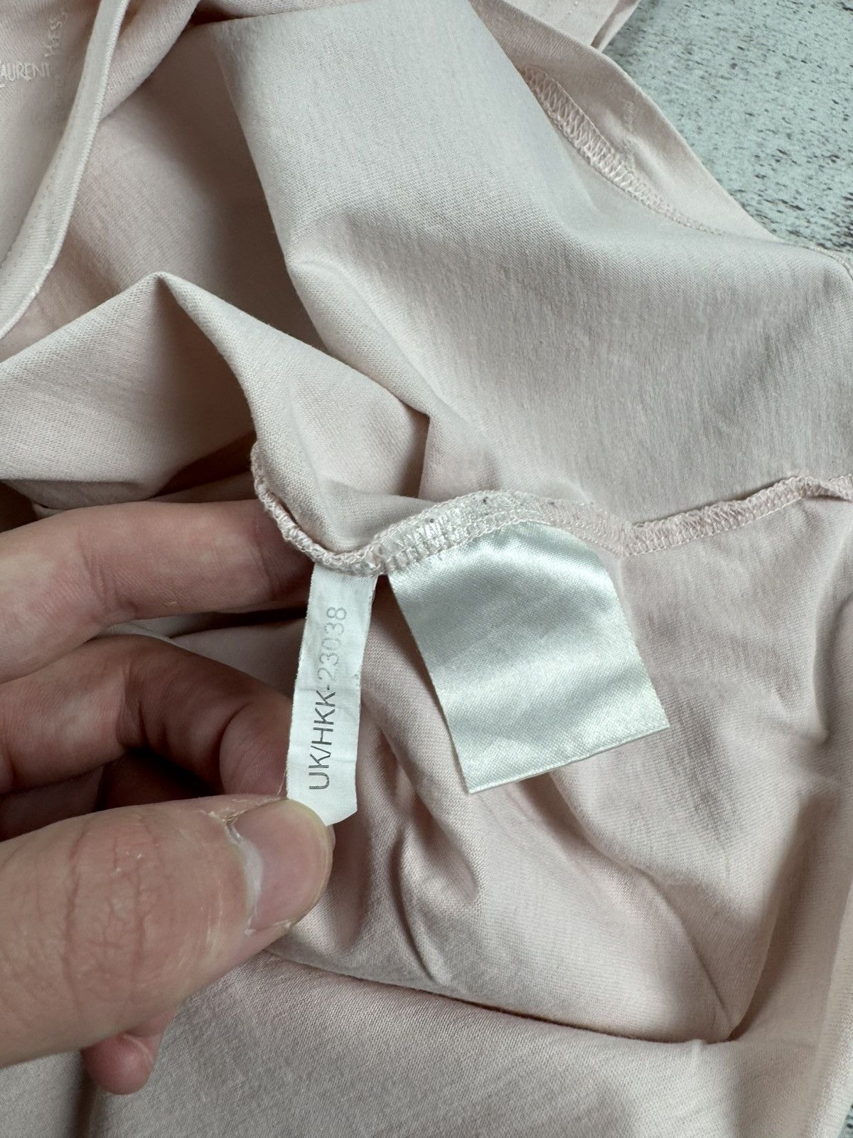 Yves Saint Laurent Yves Saint Laurent Monogram Rose Jersey T Shirt Tee Shirt Size US XL / EU 56 / 4 - 12 Thumbnail