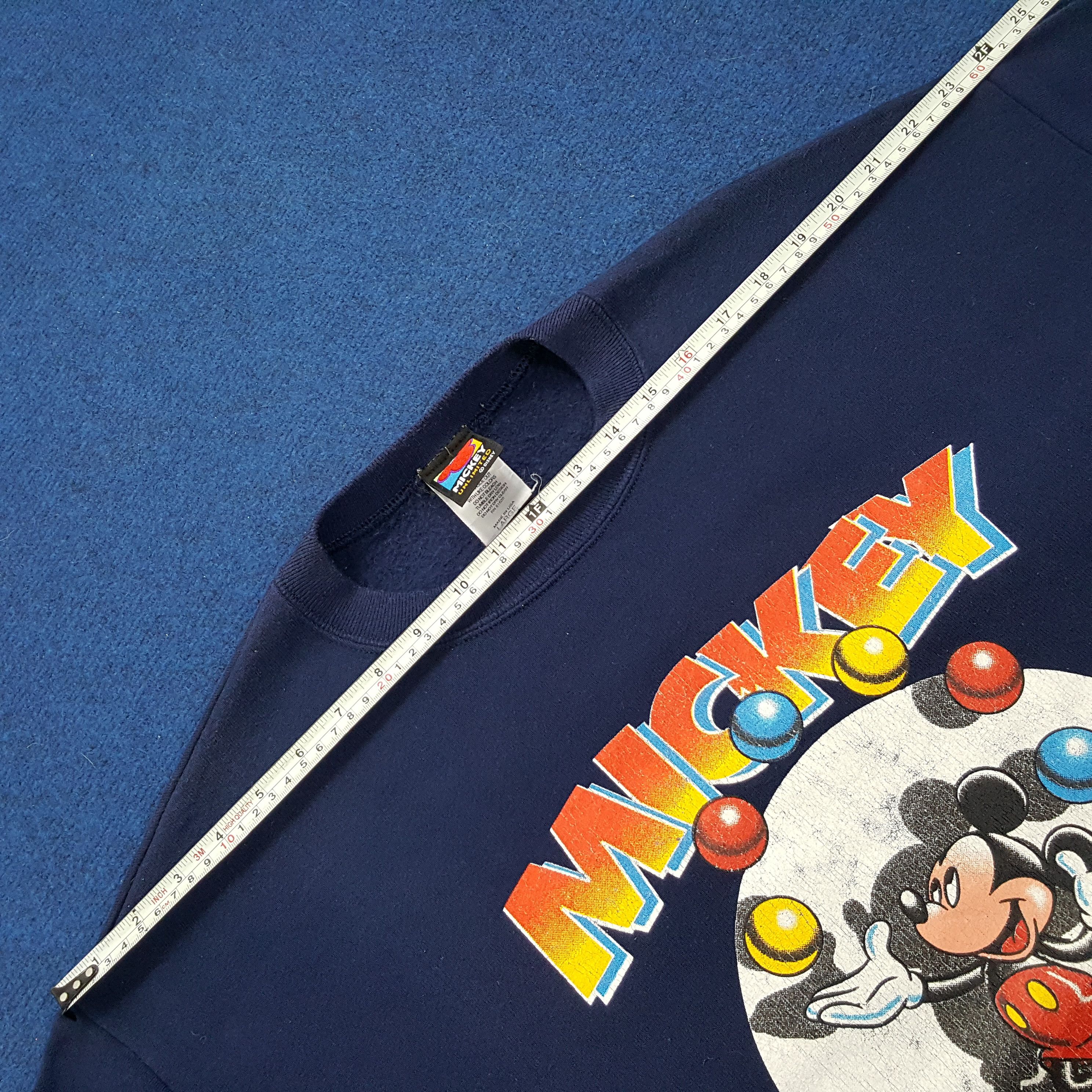 Disney × Mickey Mouse × Vintage Vintage Disney Mickey Mouse California Sweatshirts Size US L / EU 52-54 / 3 - 12 Thumbnail