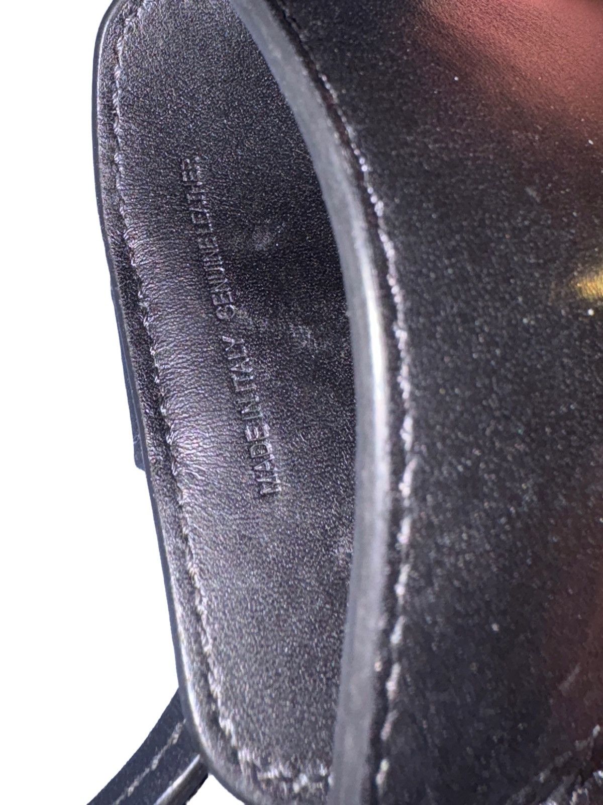 Maison Margiela Maison Margiela Black Leather Four Stitch Crossbody Bag Size ONE SIZE - 5 Thumbnail