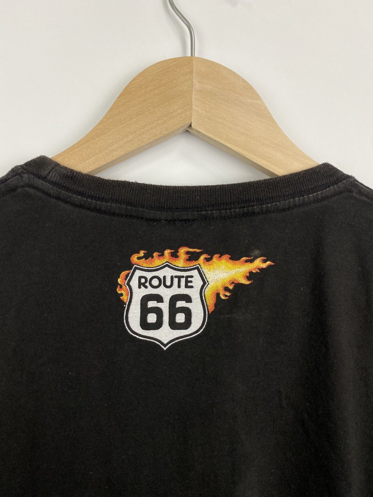 Route 66 🇺🇸 Vintage 90s Route 66 No Where Else Butt t-shirt Choppers Size US L / EU 52-54 / 3 - 5 Thumbnail