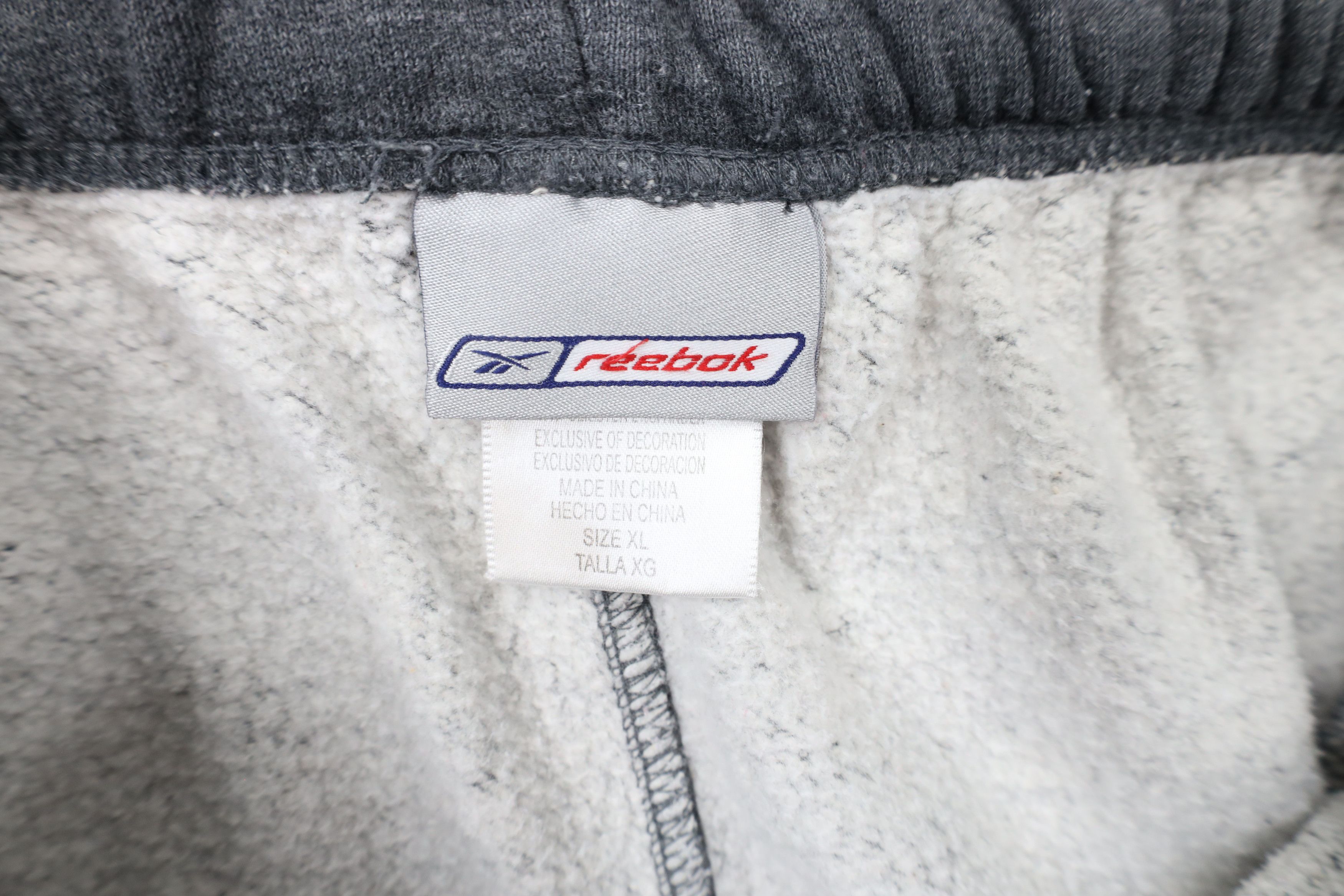 Reebok × Vintage Vintag 90s Reebok Heavyweight Sweatpants Joggers Gray Size US 38 / EU 54 - 7 Thumbnail