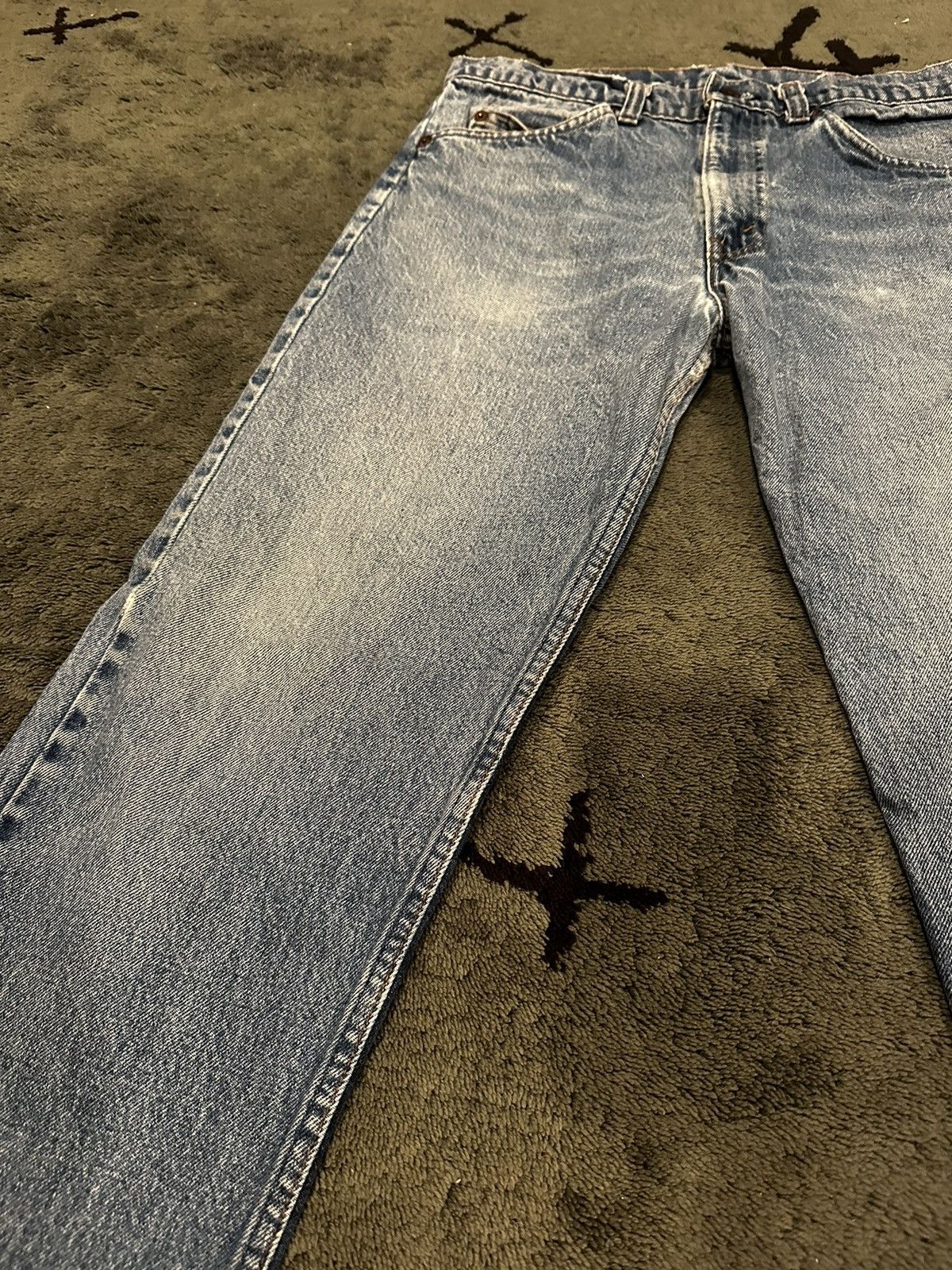 Levi's × Vintage Vintage 70’s Levi’s Orange Tab Light Wash Denim Size US 32 / EU 48 - 10 Thumbnail