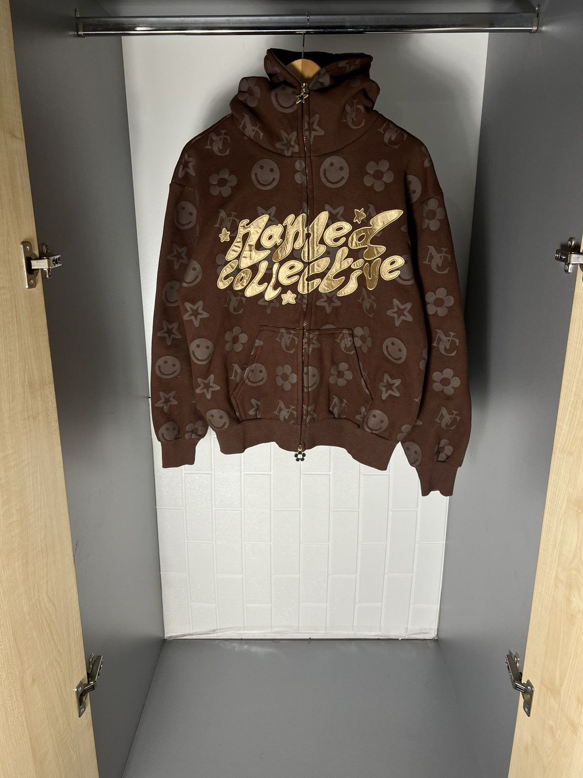 Named Collective VINTAGE NAMED COLLECTIVE FULL ZIP HOODIE BAPE STYLE Y2K SK8 Size US XS / EU 42 / 0 - 6 Thumbnail