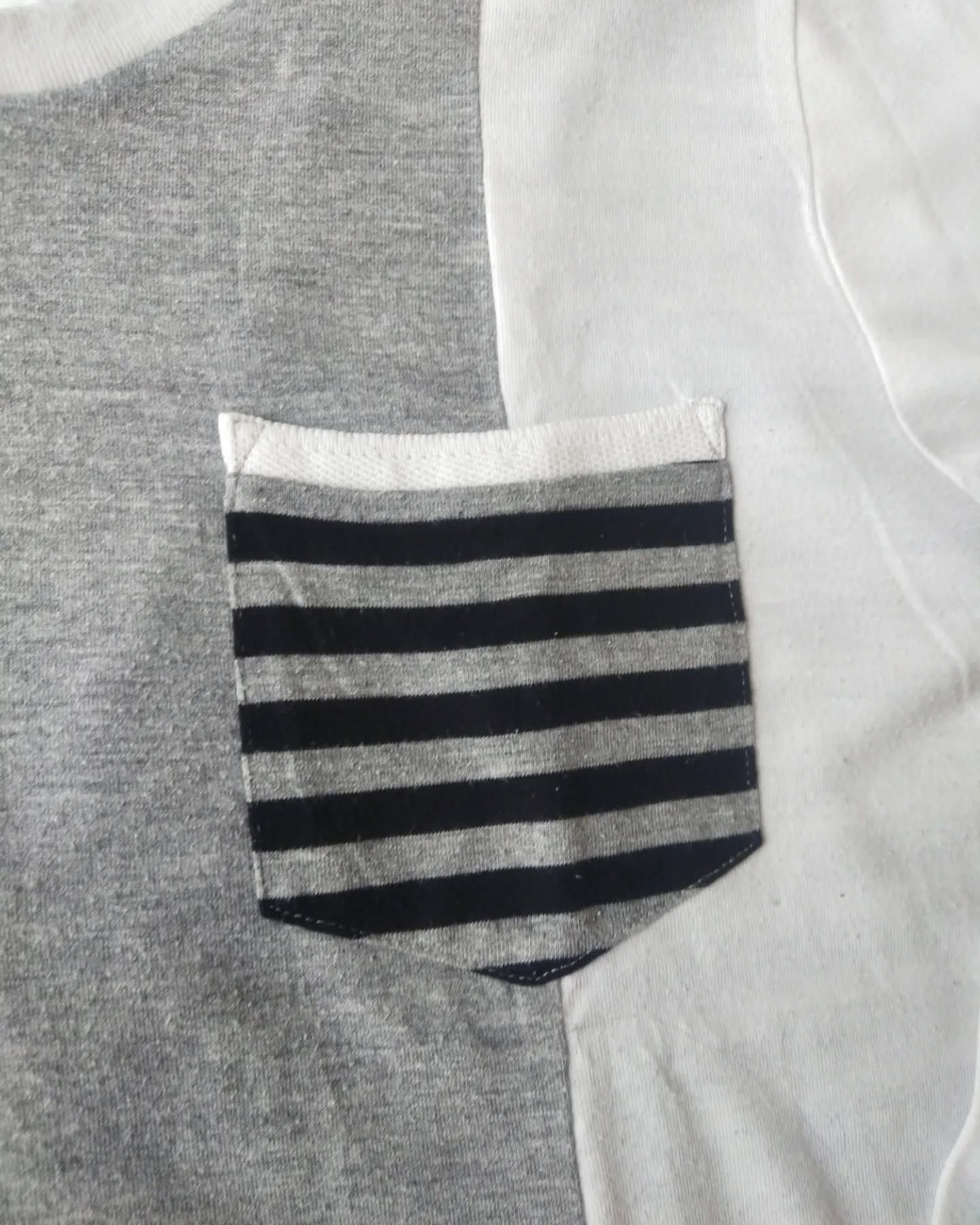 Takeo Kikuchi Takeo Kikuchi Mixed Pattern Stripes Longsleeve Size US L / EU 52-54 / 3 - 3 Thumbnail