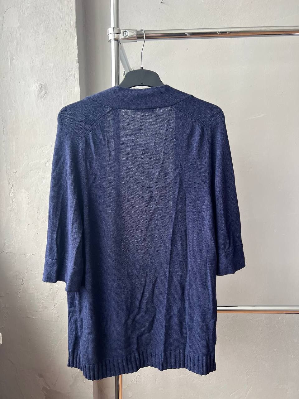 Loro Piana DELLA CIANA CASHMERE WOMEN BLUE NAVY LUXURY CARDIGAN SZ 46 Size L / US 10 / IT 46 - 12 Thumbnail