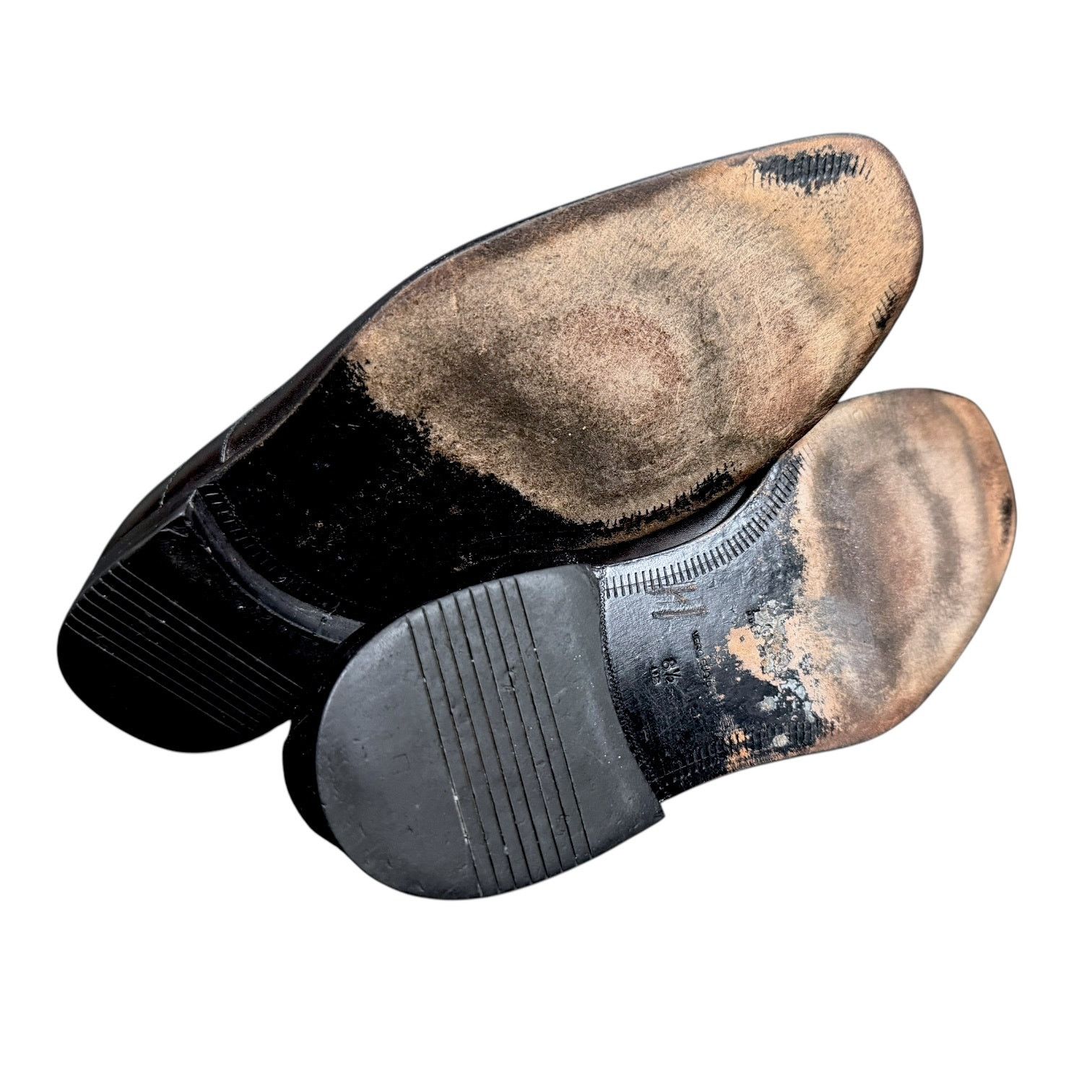Hugo Boss Men's Hugo Boss Brown Leather Derby Lace Round Toe Shoes 8.5 Size US 8.5 / EU 41-42 - 8 Thumbnail