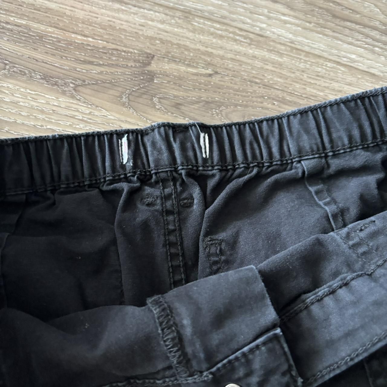 Vintage Crazy Vintage Y2K/2000s Baggy Black Skater Style Cargo Pants! 32x29 Size US 32 / EU 48 - 8 Thumbnail