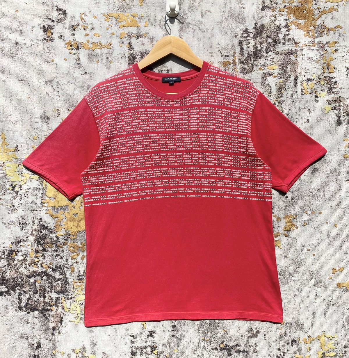 Burberry Vintage Burberry London Shirt Spellout Burberry Sunfaded Size US S / EU 44-46 / 1 - 1 Thumbnail