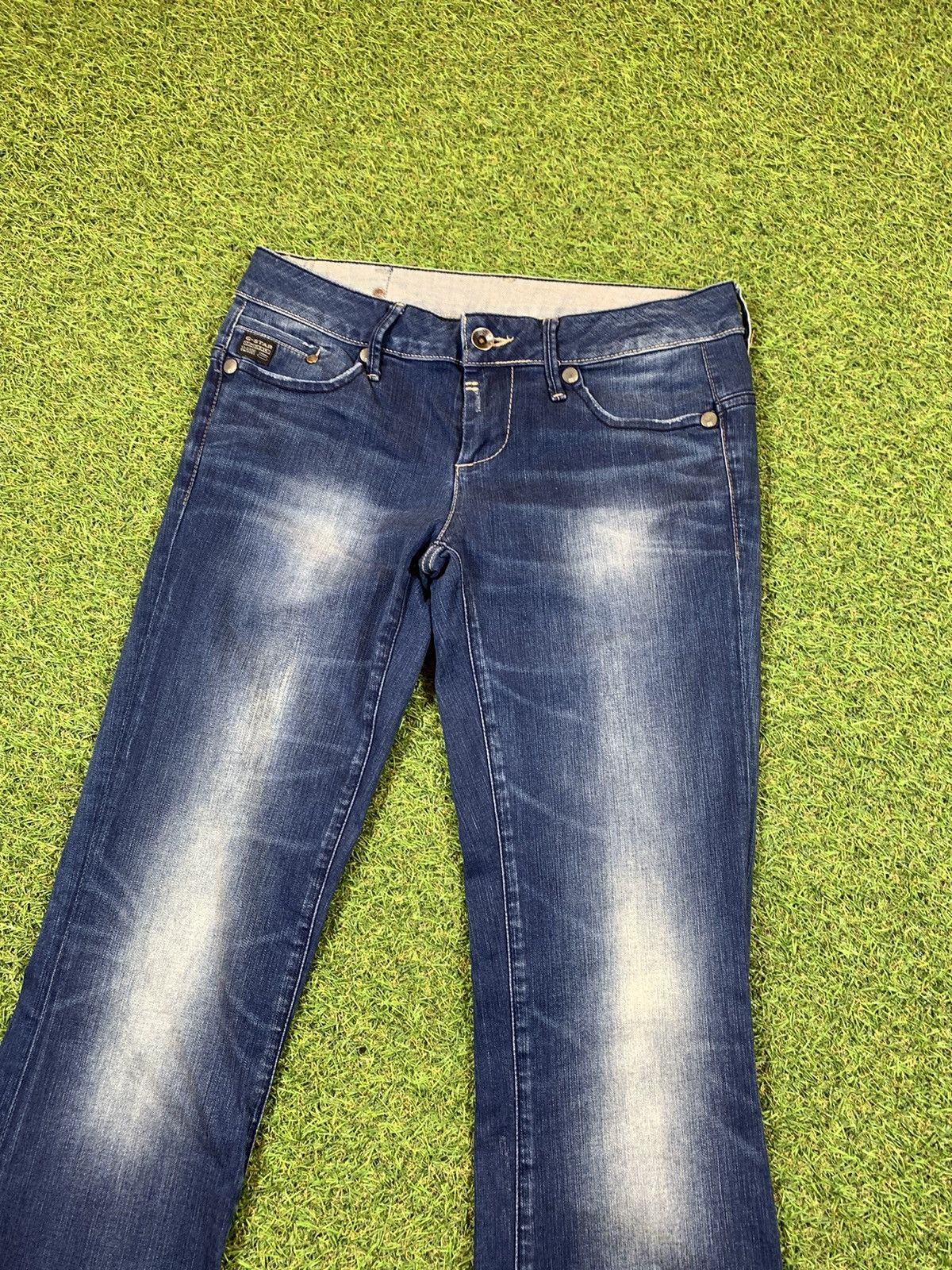 G-Star Vintage G Star Raw jeans Bootcut denim streetwear size 28x34 Size 28" / US 6 / IT 42 - 2 Thumbnail