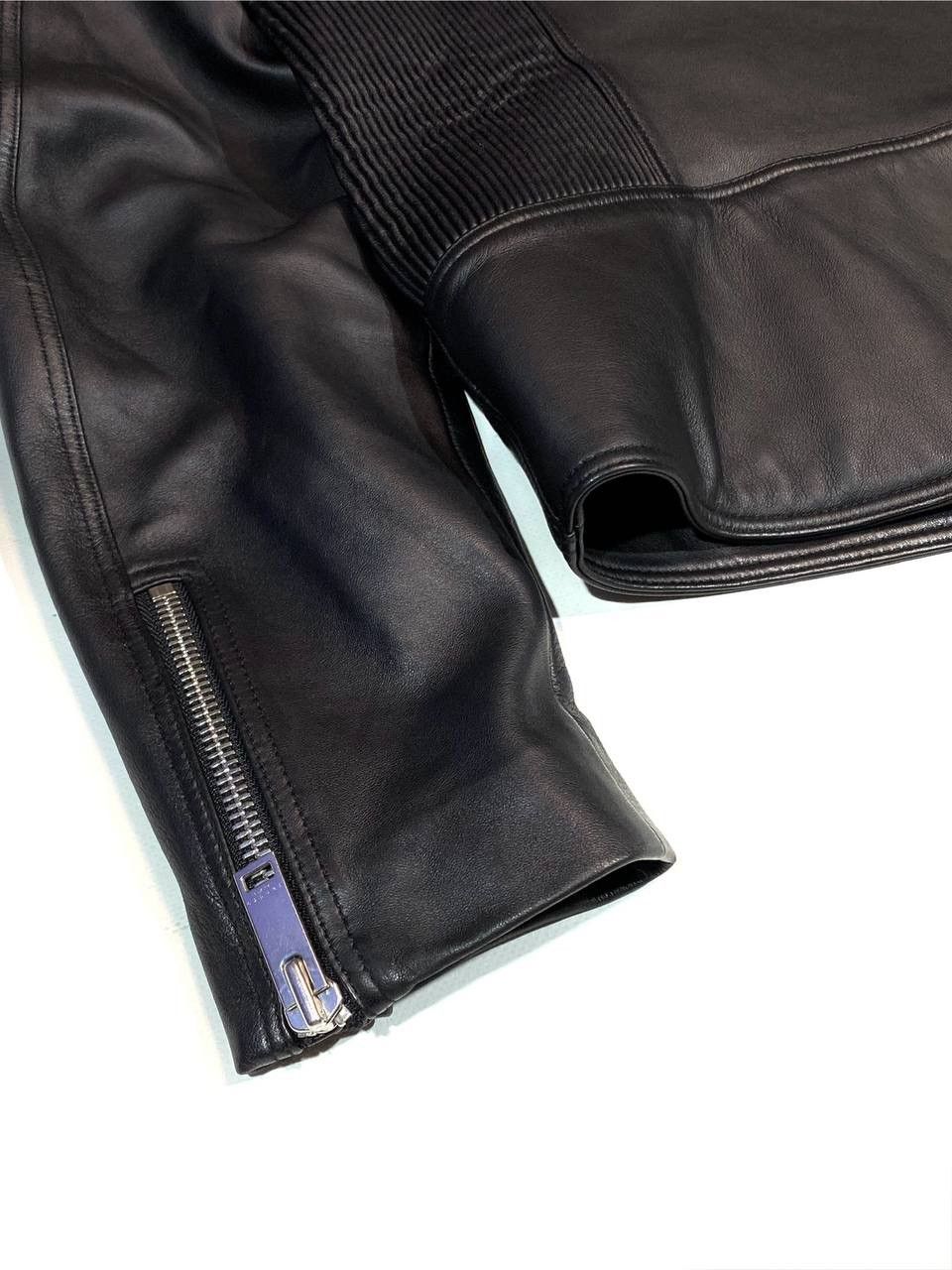 Sandro Sandro Paris Men Leather Jacket Black Biker Motorcycle Size US M / EU 48-50 / 2 - 13 Thumbnail