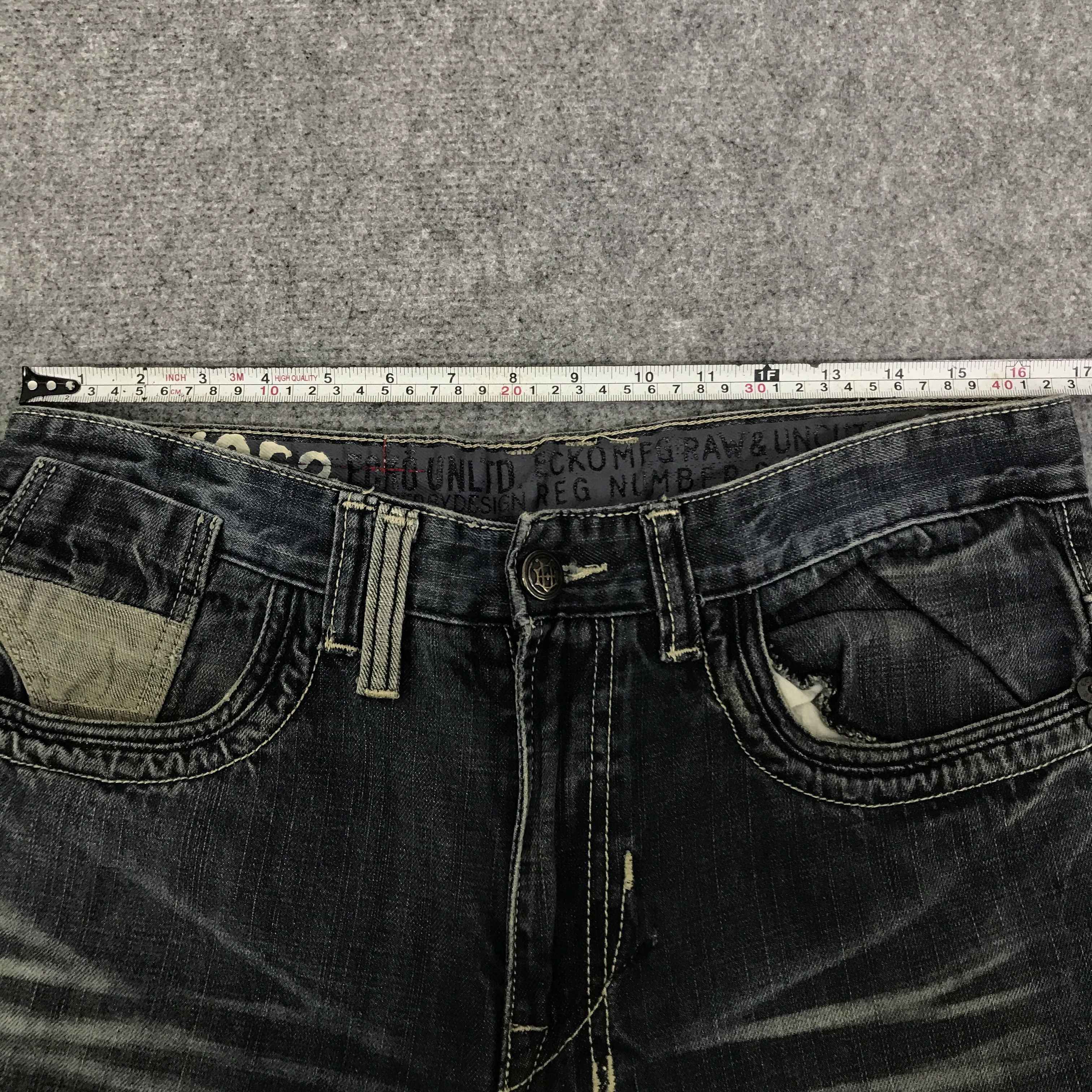 Ecko Unltd. y2k ecko unltd. Baggy jeans K118B18 Size US 32 / EU 48 - 7 Thumbnail