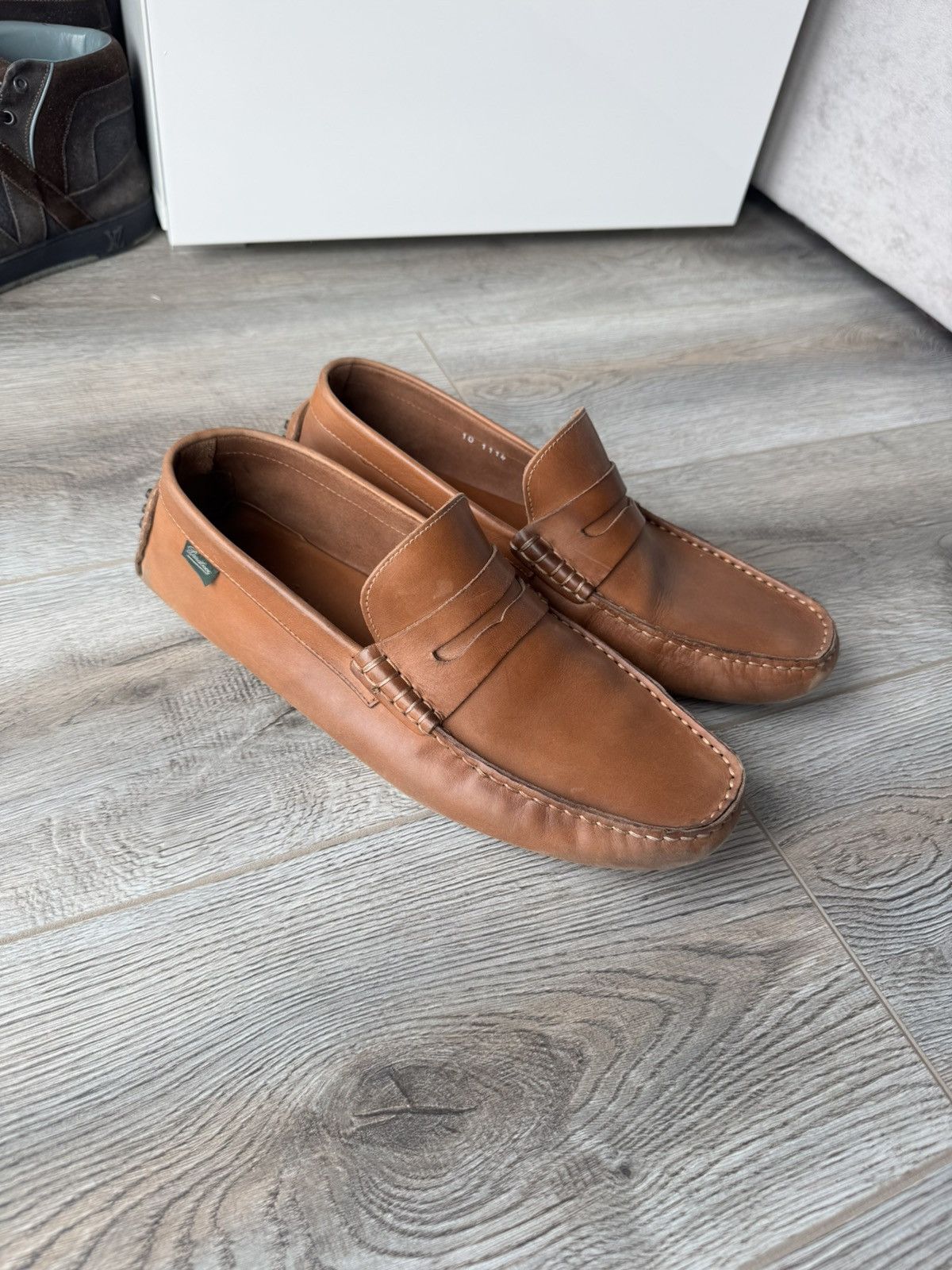 Paraboot Vintage Paraboot Veritable Mocassin Men's Loafers Size US 10 / EU 43 - 1 Thumbnail