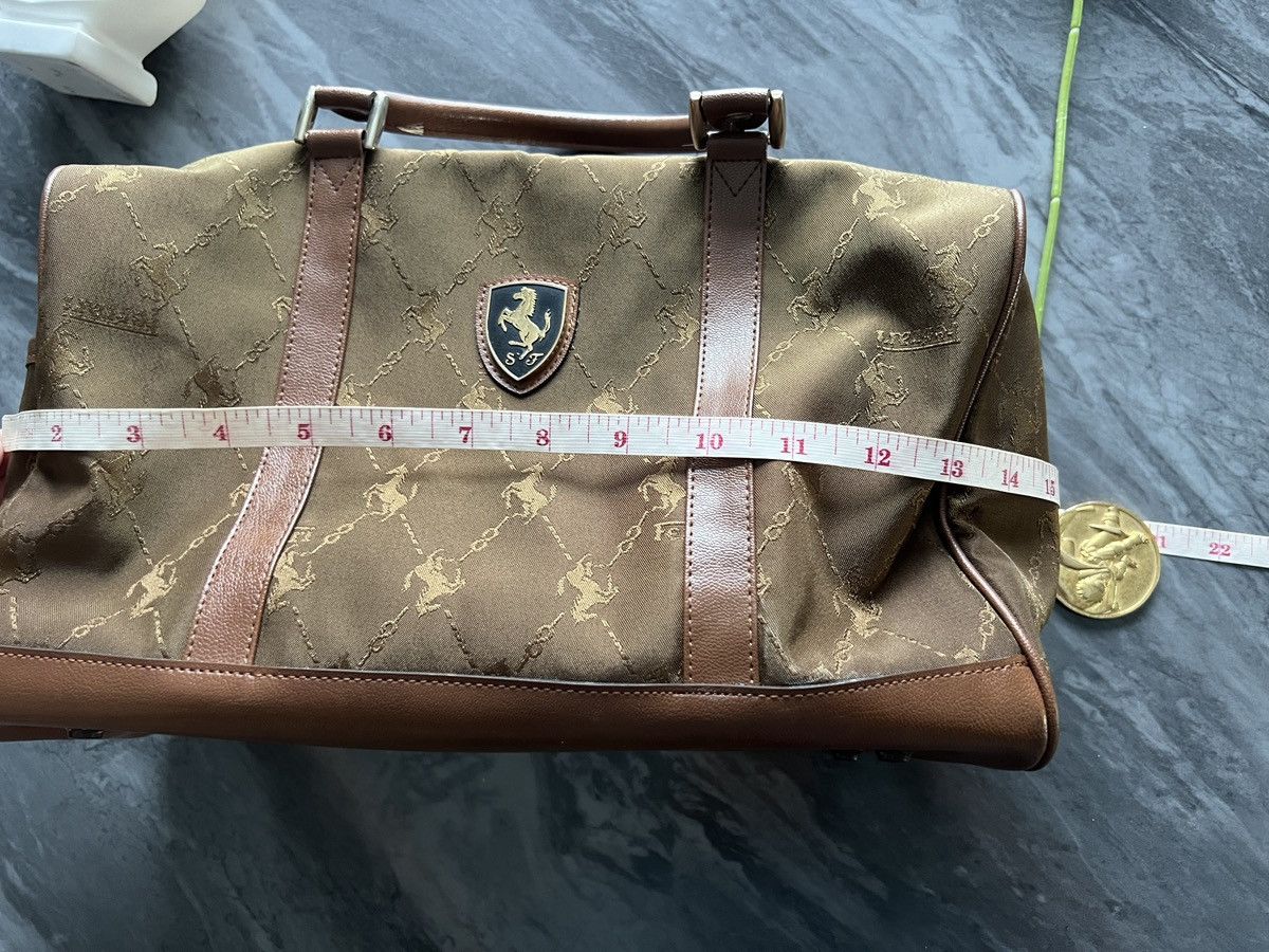 Ferrari Ferrari : Medium Barrel Bag Monogram Pattern Size ONE SIZE - 14 Thumbnail