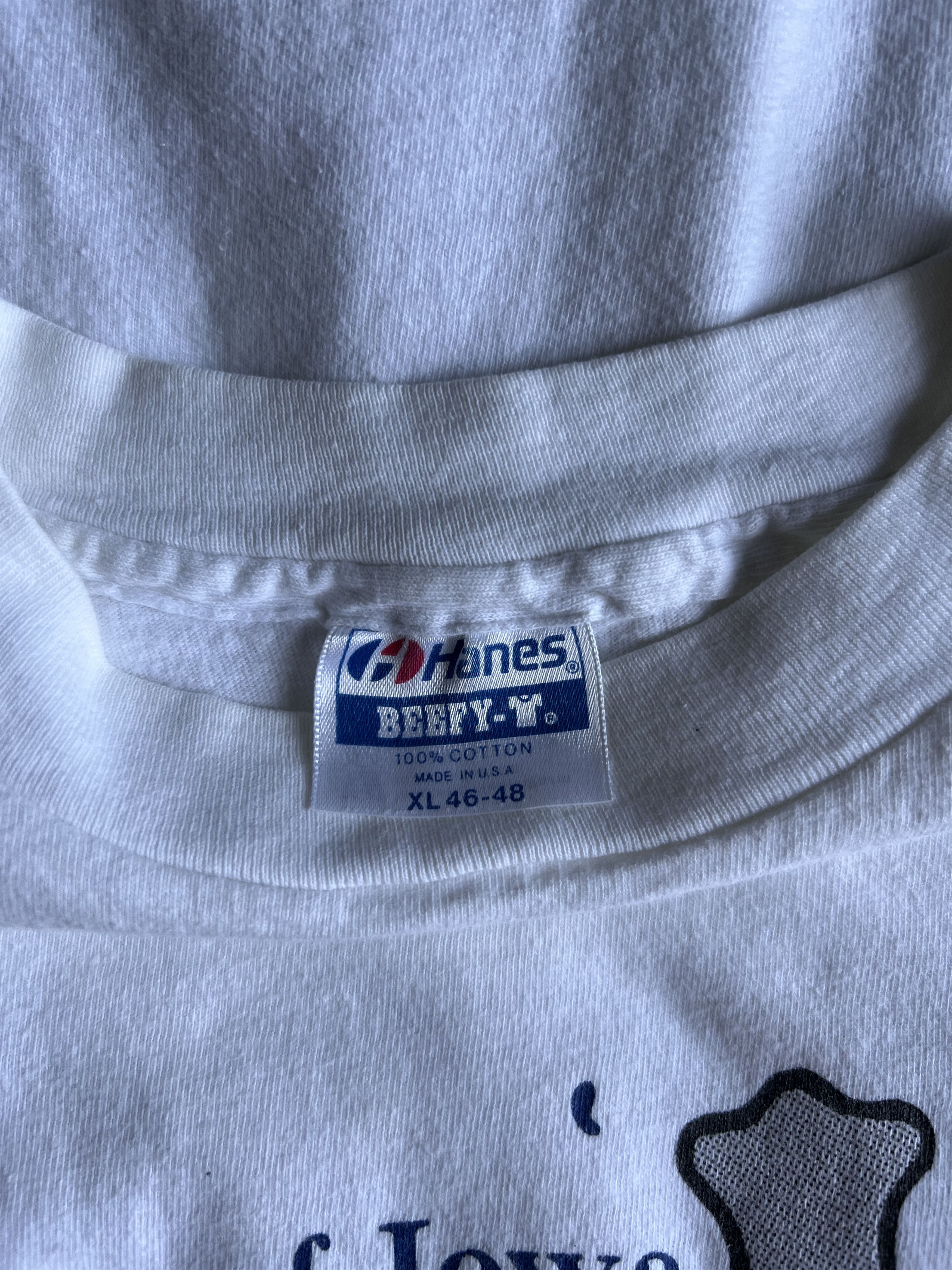 Hanes Vintage 80s University of Iowa Riverfest Tee in White Size US XL / EU 56 / 4 - 7 Thumbnail