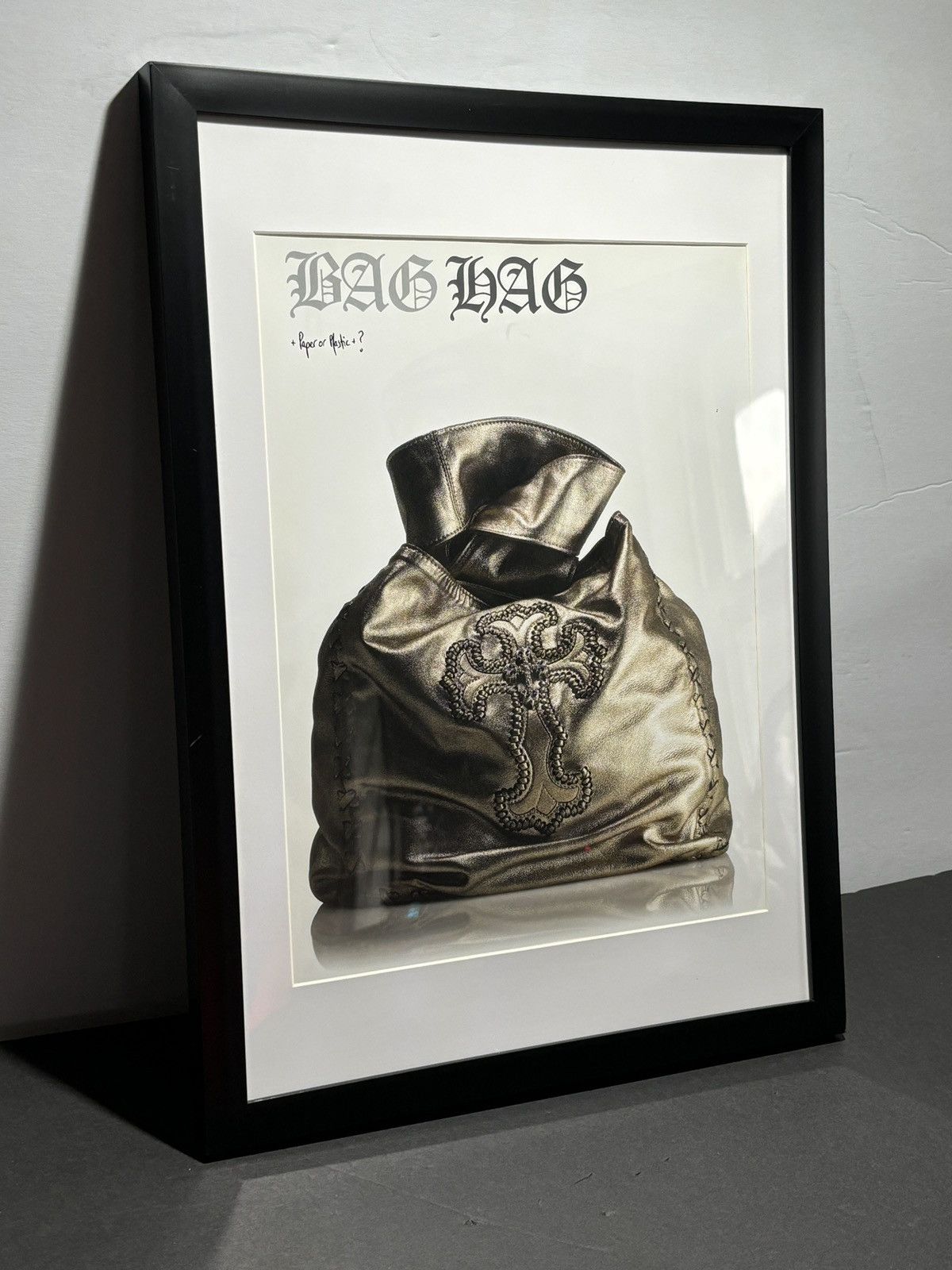 Chrome Hearts *Chrome Hearts* ‘Bag Hag’ Framed Poster Size ONE SIZE - 3 Thumbnail