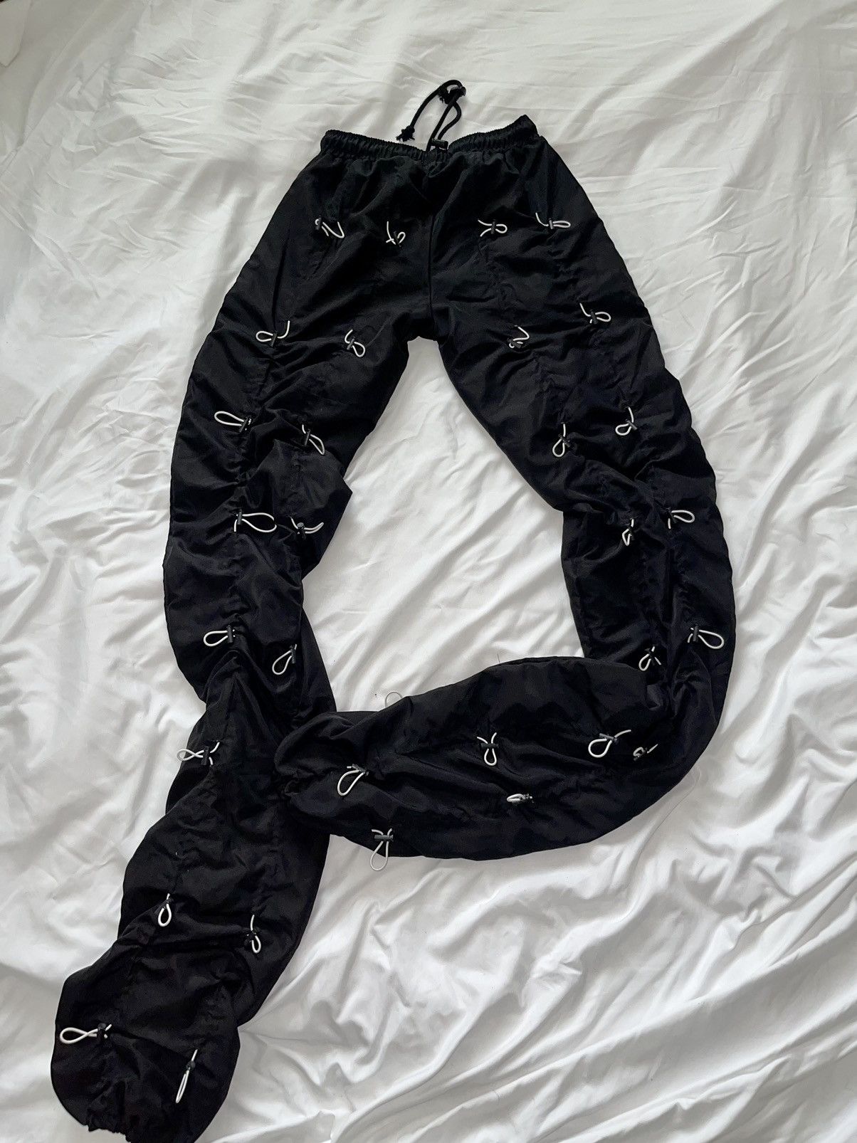 Vintage MNML Unisex Stackable Bungee Cord Pants Grailed