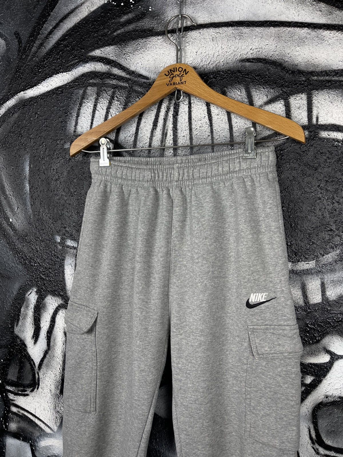 Japanese Brand Nike Y2K Grey Cotton Cargo Pants Men’s Size Small Size US 30 / EU 46 - 3 Thumbnail