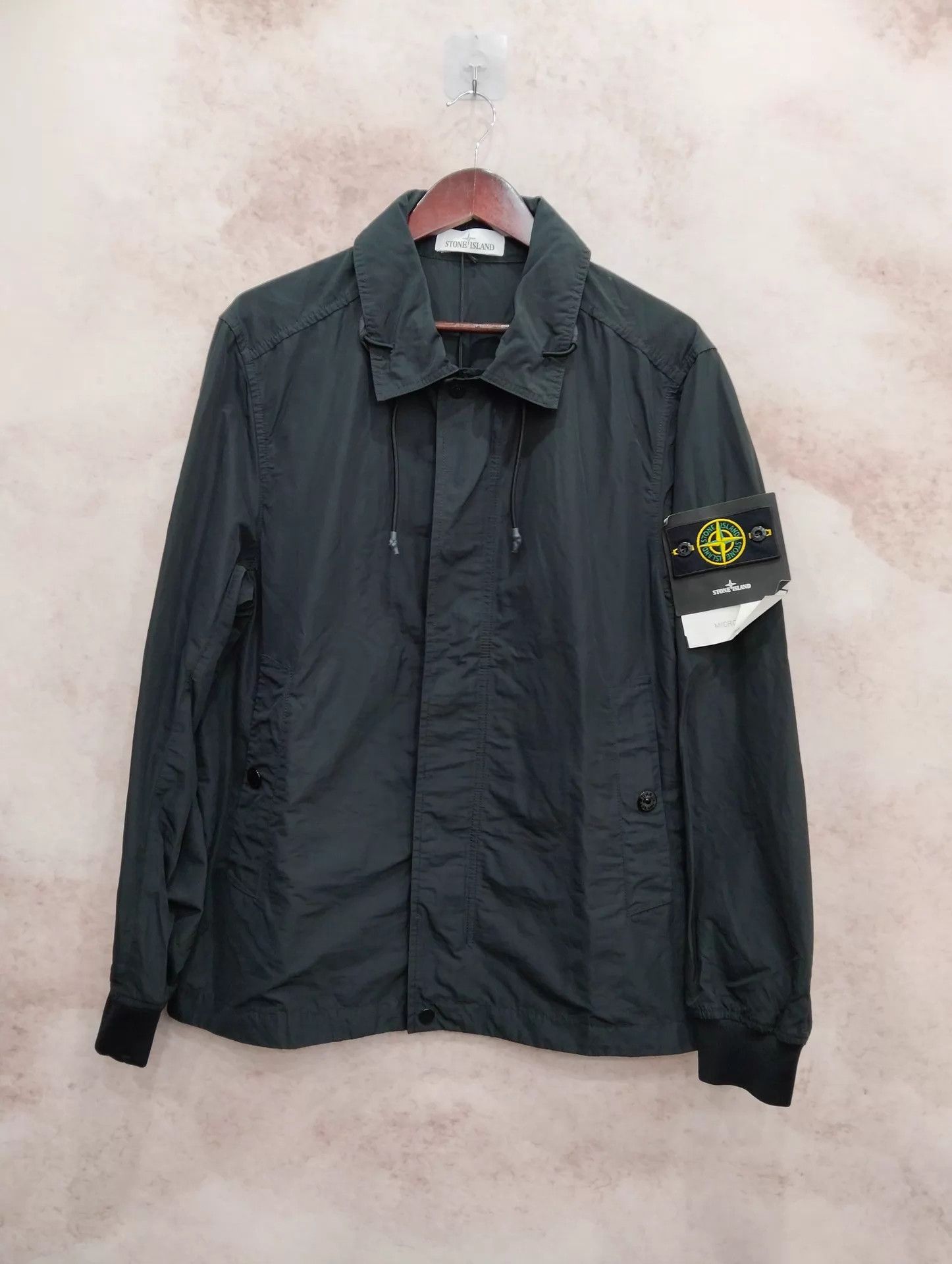 Stone Island STONE ISLAND Solid Logo Patch Zip LS Jacket L Size US L / EU 52-54 / 3 - 1 Thumbnail