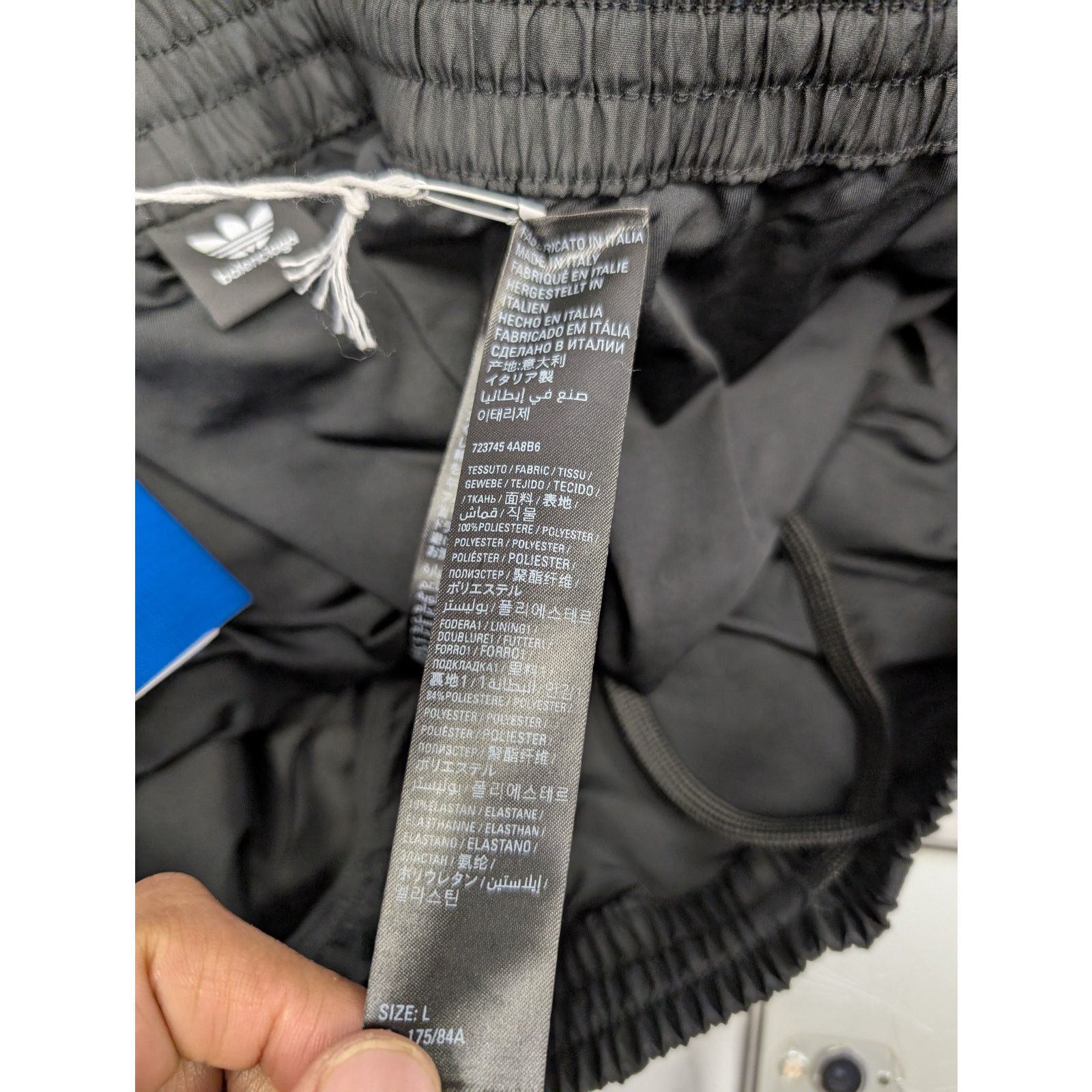 Adidas × Balenciaga o1rshd1 Swim Shorts in Black Size US 34 / EU 50 - 17 Thumbnail