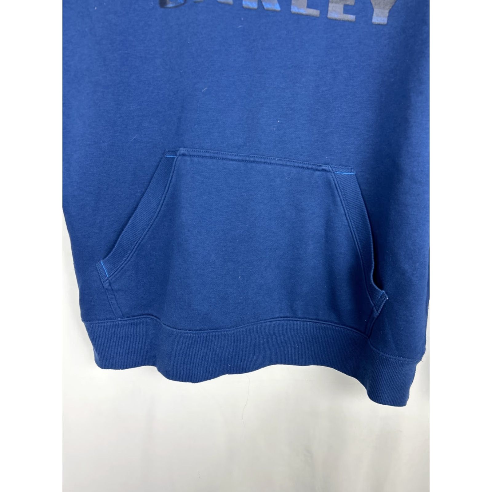 Oakley Oakley Mens XL Pullover Hoodie Logo Navy Blue Spellout Size US XL / EU 56 / 4 - 6 Thumbnail