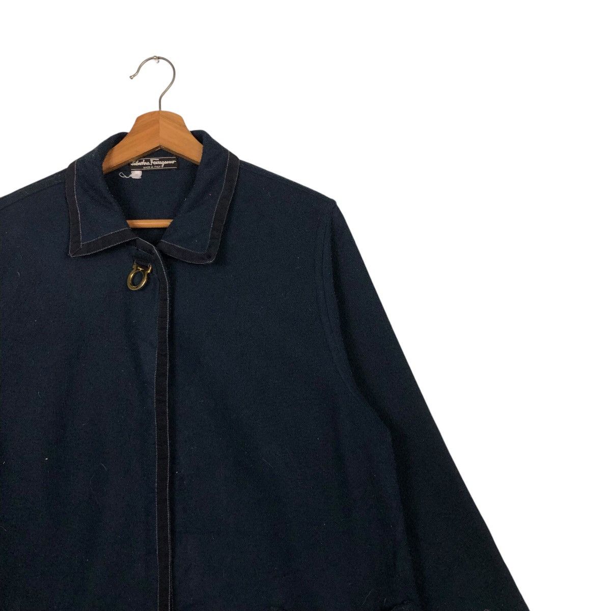 Japanese Brand 📌Vintage Salvatore Ferragamo Made in Italy Jacket Coats Size US M / EU 48-50 / 2 - 7 Thumbnail