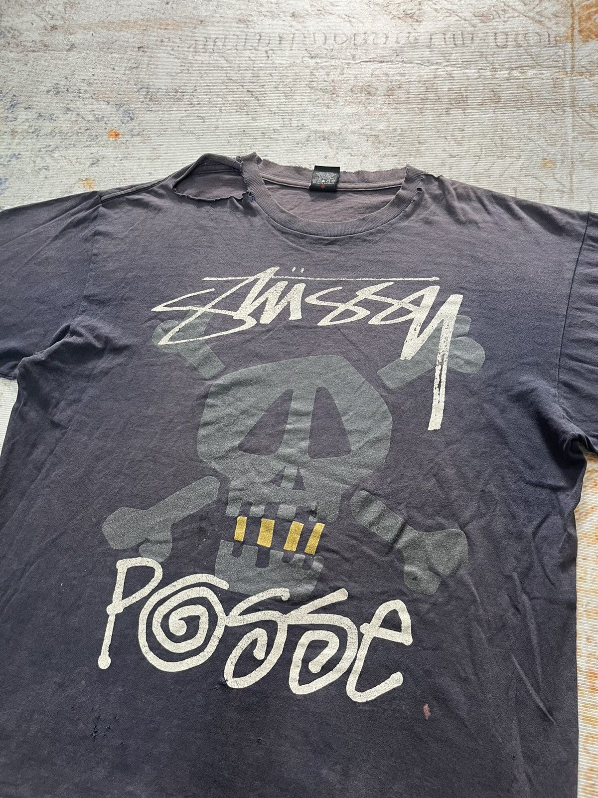 Stussy Distressed Vintage Stussy Posse Size US XL / EU 56 / 4 - 3 Thumbnail