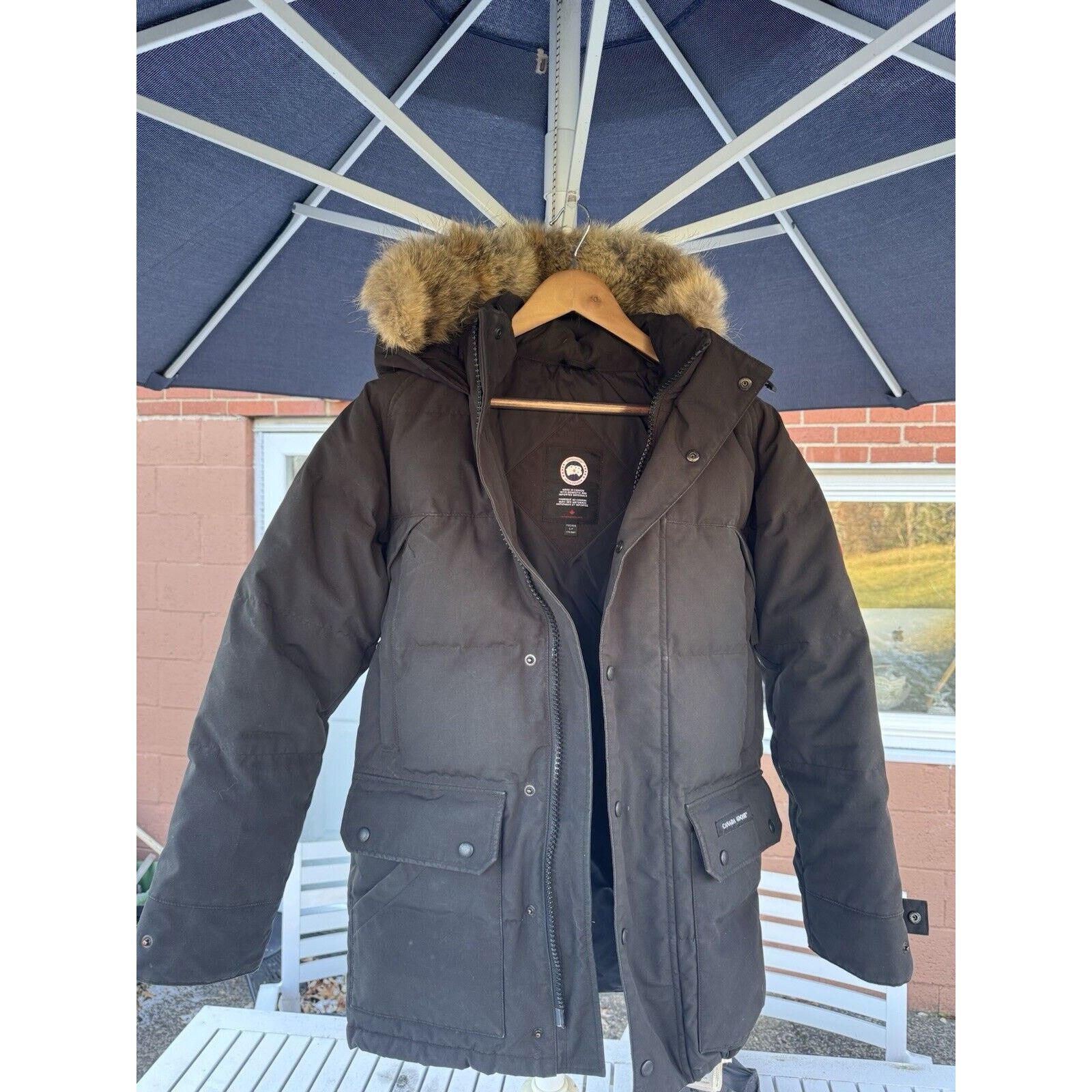 Canada Goose Canada Goose Emory Parka Winter Coat Fur Black Small Fusion Size US S / EU 44-46 / 1 - 2 Thumbnail